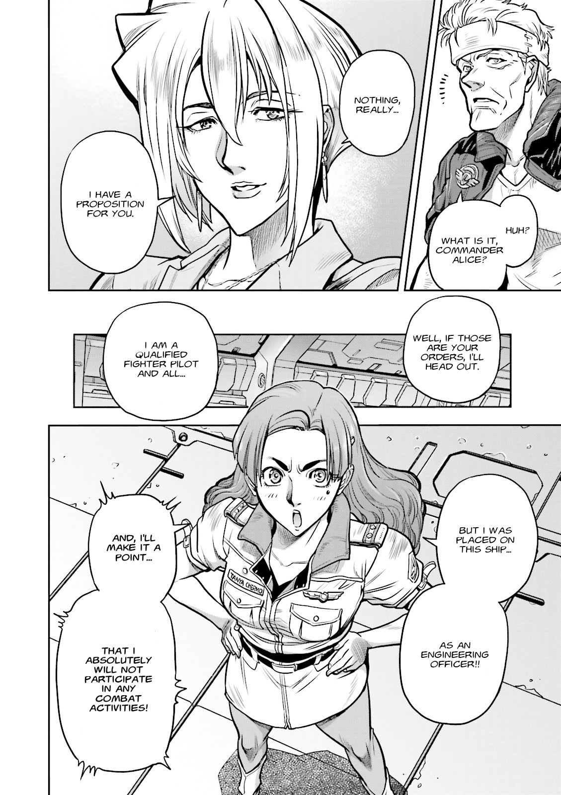 Kidou Senshi Gundam 0083 Rebellion Chapter 20 page 6 - Chapter 20: Attack and Retreat on the Burning Sand - Part I