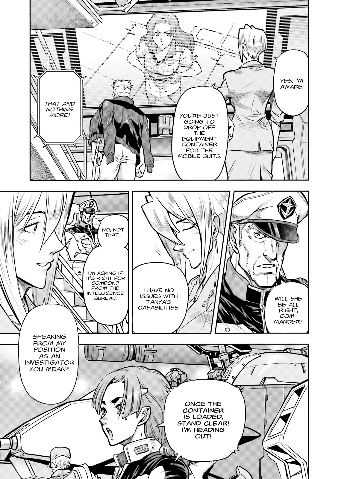 Kidou Senshi Gundam 0083 Rebellion Chapter 20 page 7 - Chapter 20: Attack and Retreat on the Burning Sand - Part I