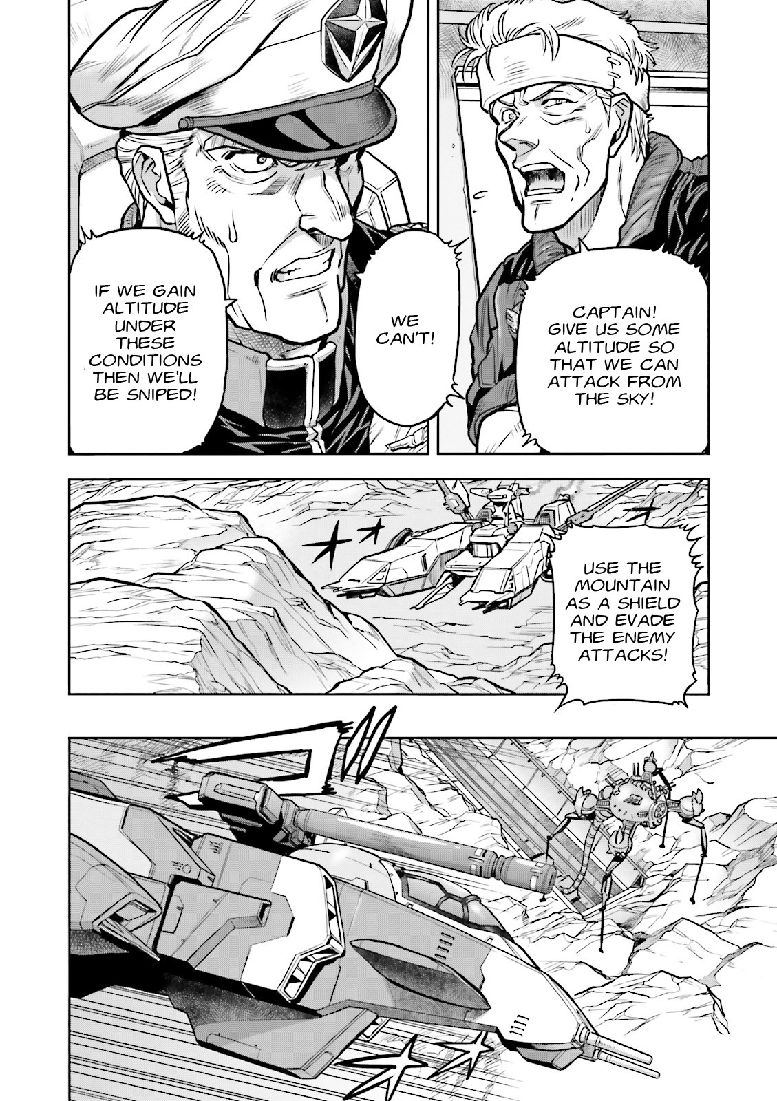 Kidou Senshi Gundam 0083 Rebellion Chapter 21 page 19 - Chapter 21: Attack and Retreat on the Burning Sand - Part II