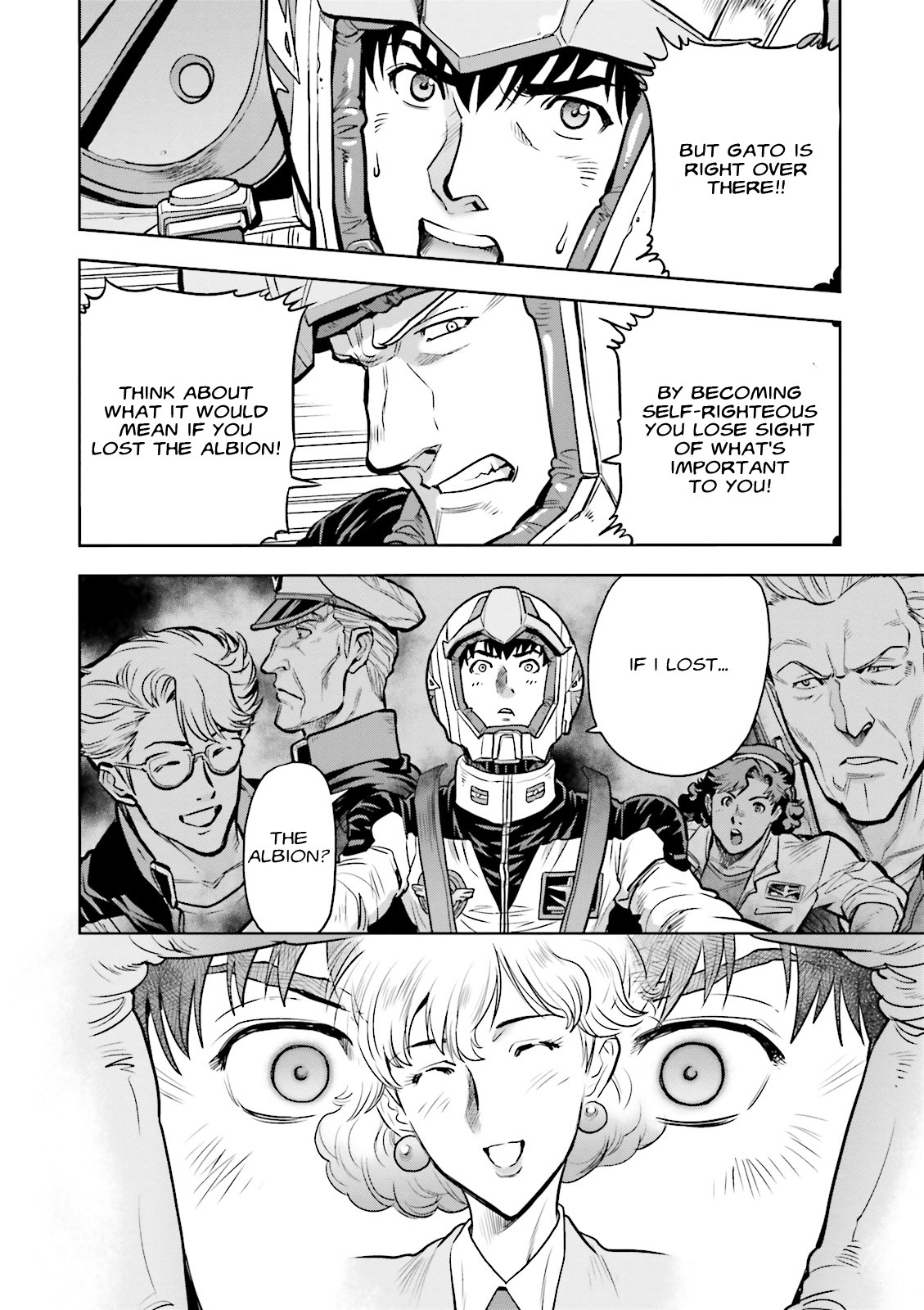 Kidou Senshi Gundam 0083 Rebellion Chapter 21 page 22 - Chapter 21: Attack and Retreat on the Burning Sand - Part II