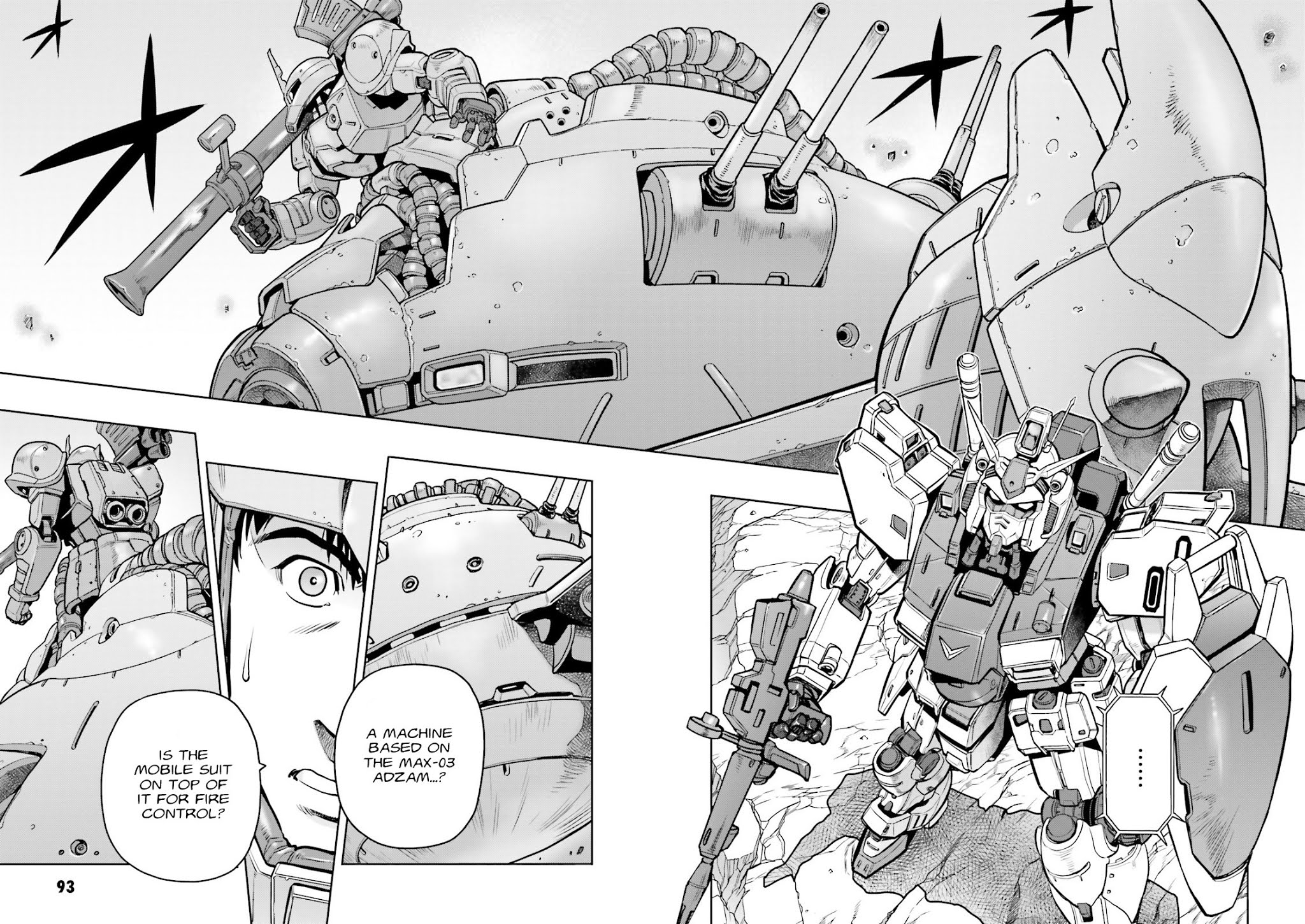 Kidou Senshi Gundam 0083 Rebellion Chapter 21 page 3 - Chapter 21: Attack and Retreat on the Burning Sand - Part II