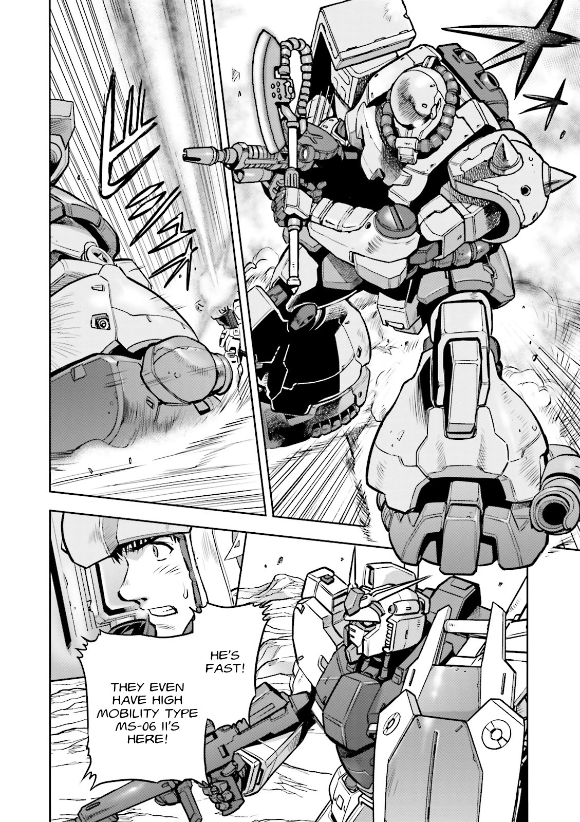 Kidou Senshi Gundam 0083 Rebellion Chapter 21 page 7 - Chapter 21: Attack and Retreat on the Burning Sand - Part II