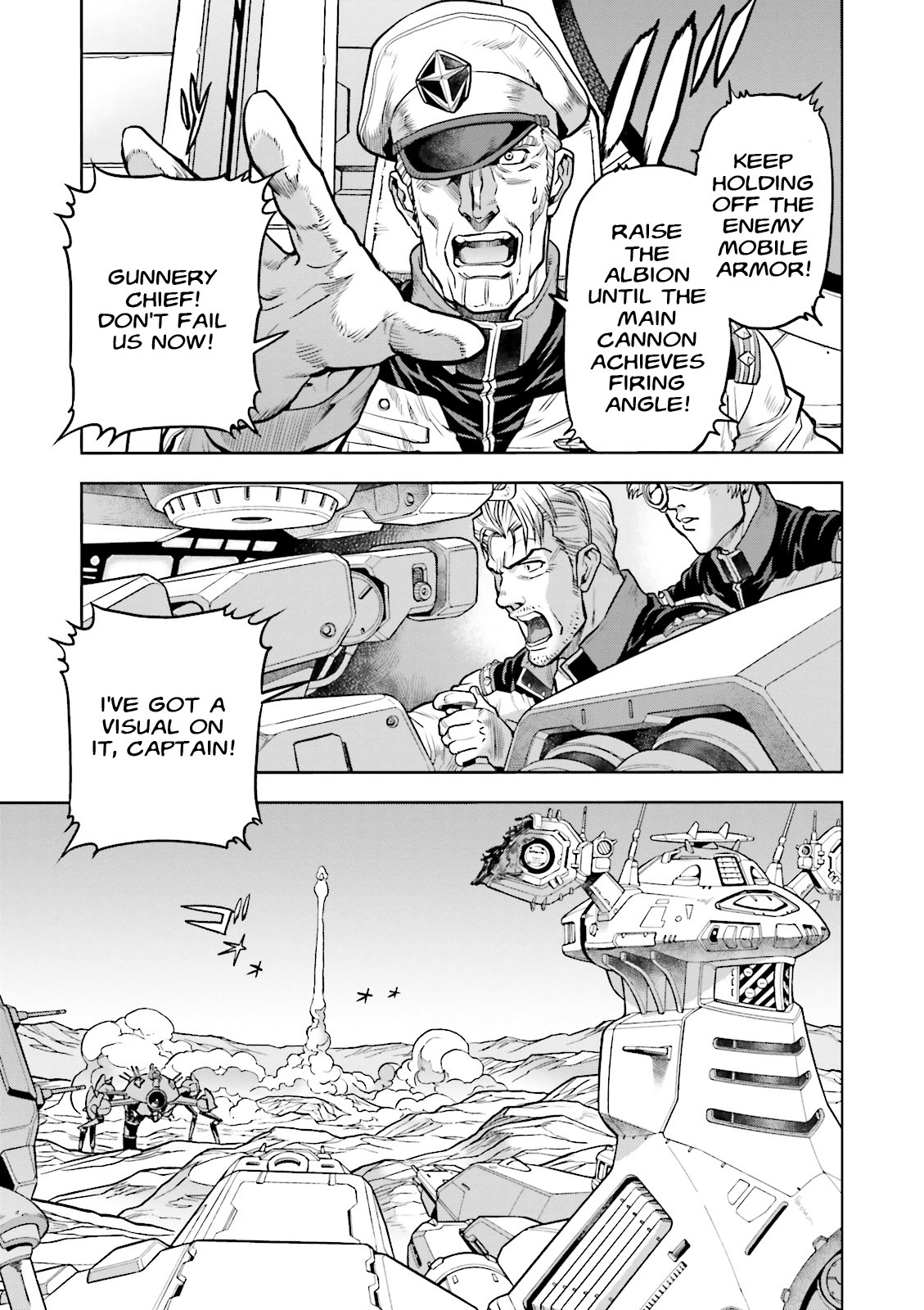 Kidou Senshi Gundam 0083 Rebellion Chapter 22 page 14 - Chapter 22: A Sped Arrow