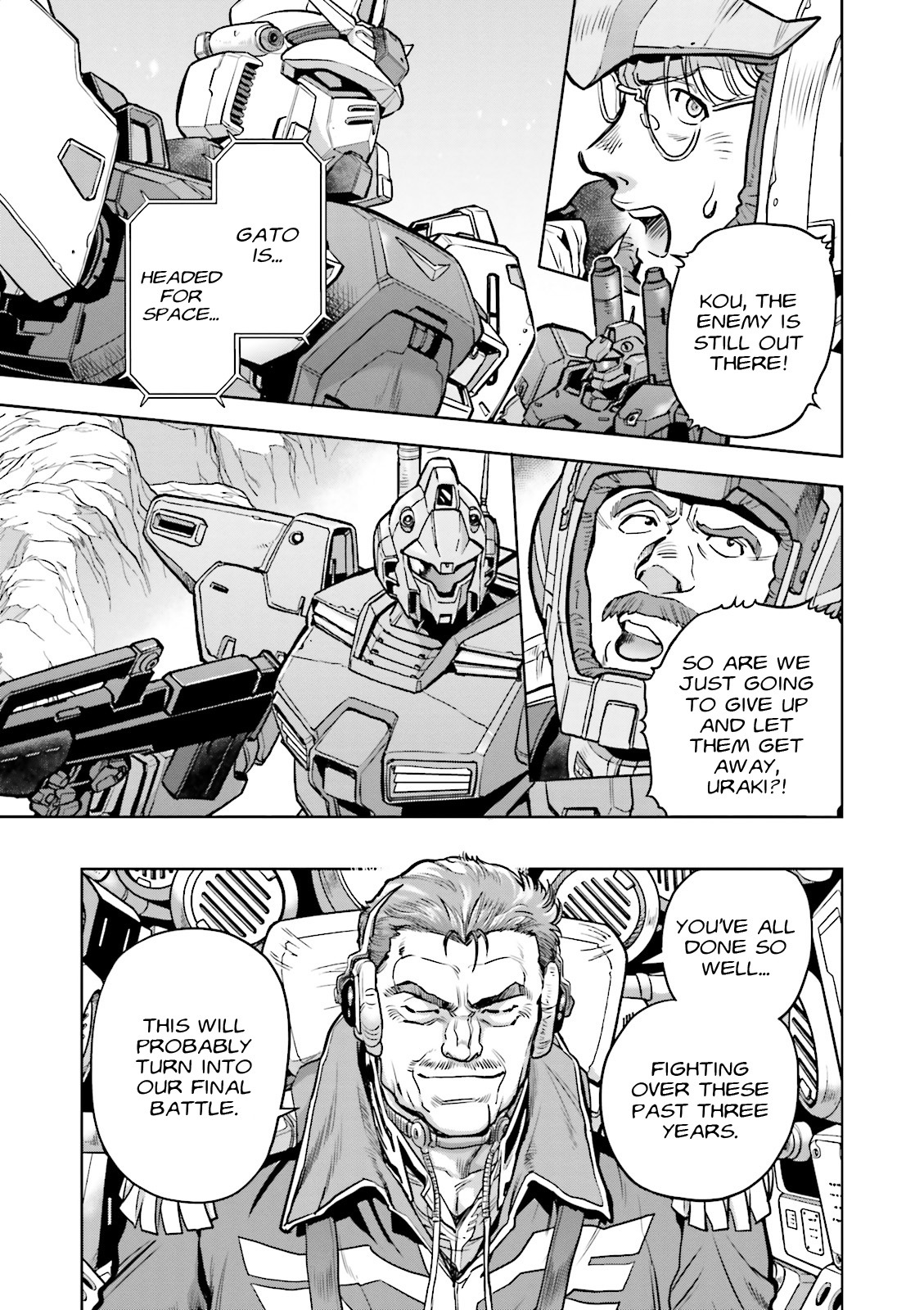 Kidou Senshi Gundam 0083 Rebellion Chapter 22 page 19 - Chapter 22: A Sped Arrow