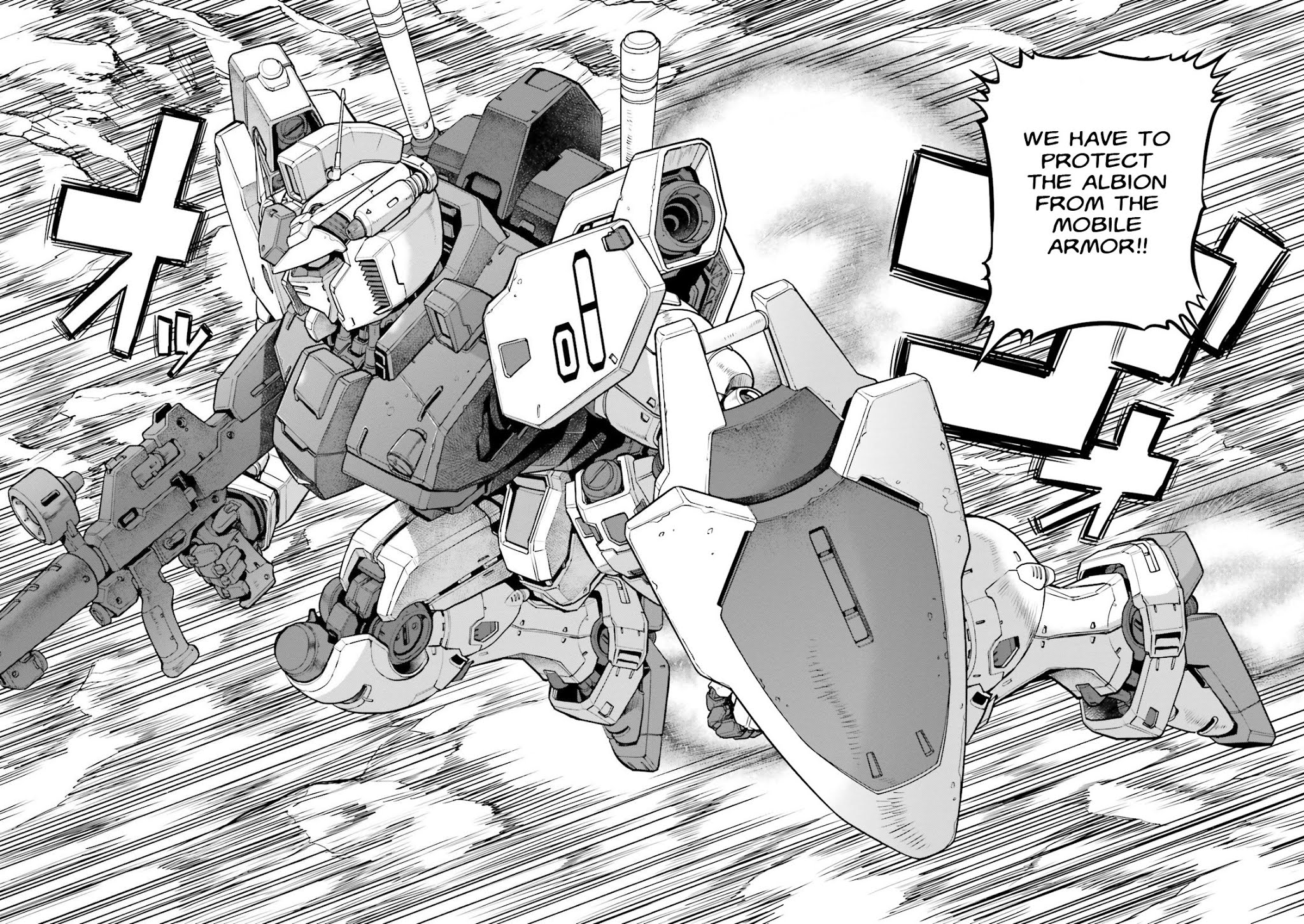 Kidou Senshi Gundam 0083 Rebellion Chapter 22 page 2 - Chapter 22: A Sped Arrow
