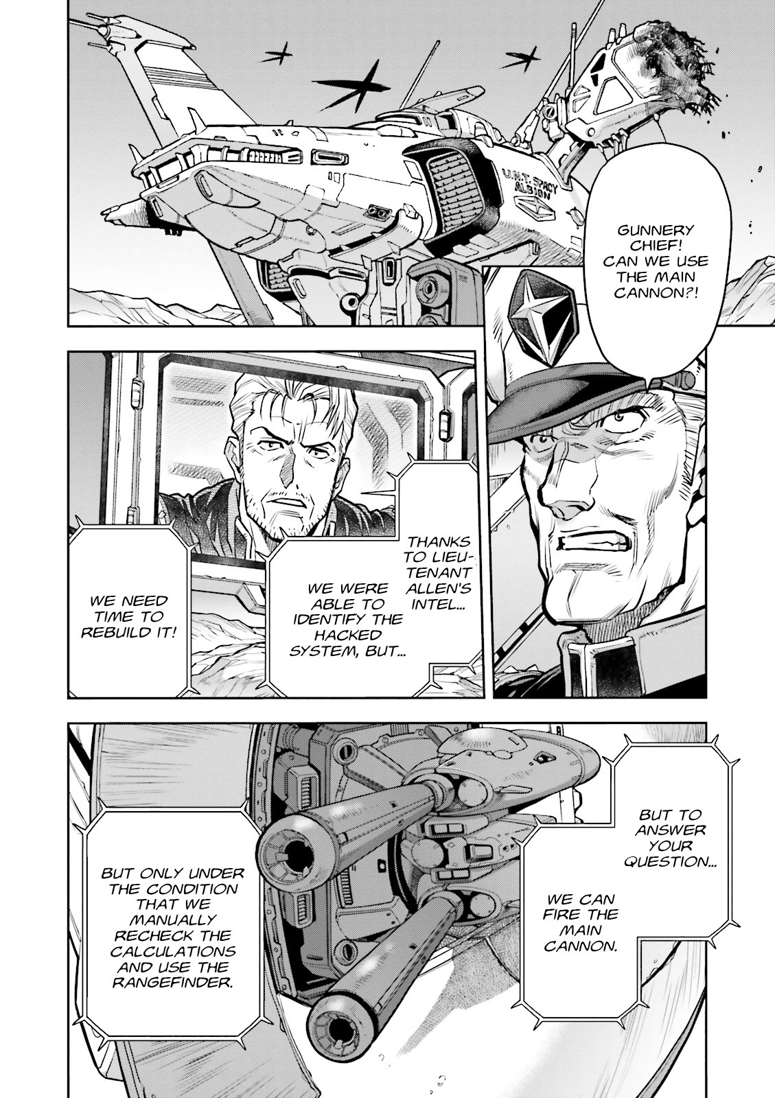 Kidou Senshi Gundam 0083 Rebellion Chapter 22 page 3 - Chapter 22: A Sped Arrow