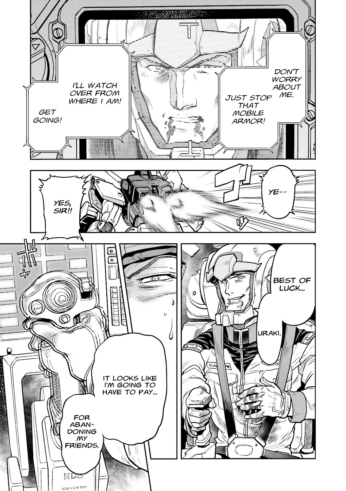 Kidou Senshi Gundam 0083 Rebellion Chapter 22 page 9 - Chapter 22: A Sped Arrow