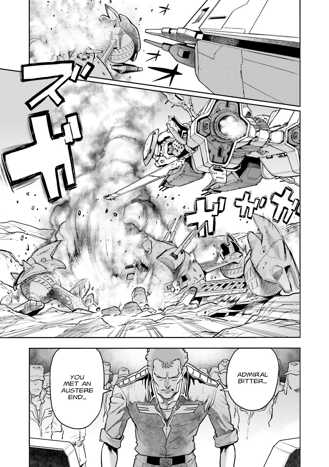 Kidou Senshi Gundam 0083 Rebellion Chapter 23 page 9 - Chapter 23: A Flag of Surrender