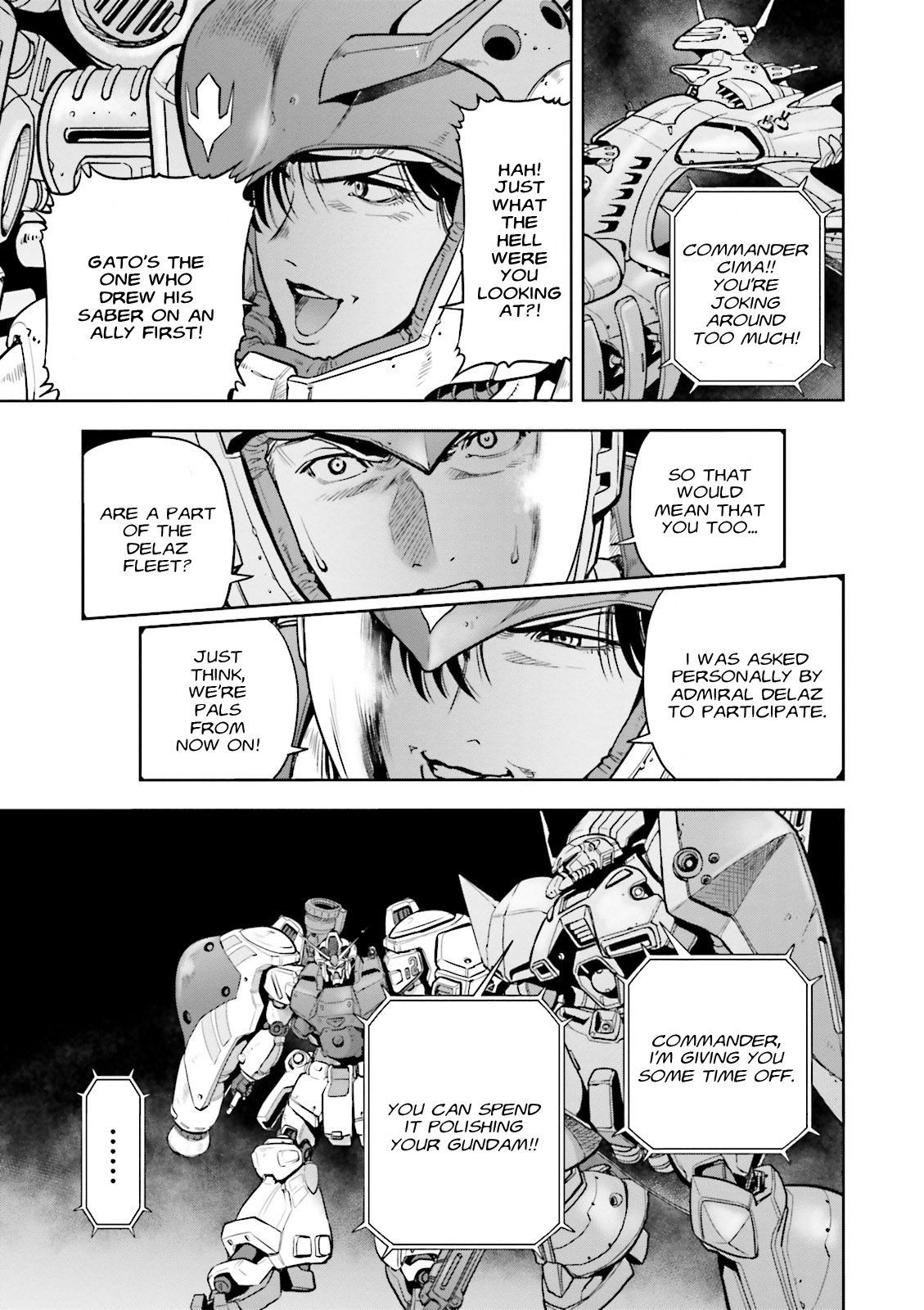 Kidou Senshi Gundam 0083 Rebellion Chapter 24 page 11 - Chapter 24: Lhasa Base