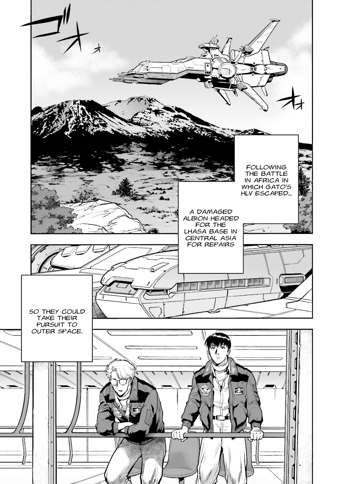 Kidou Senshi Gundam 0083 Rebellion Chapter 24 page 13 - Chapter 24: Lhasa Base