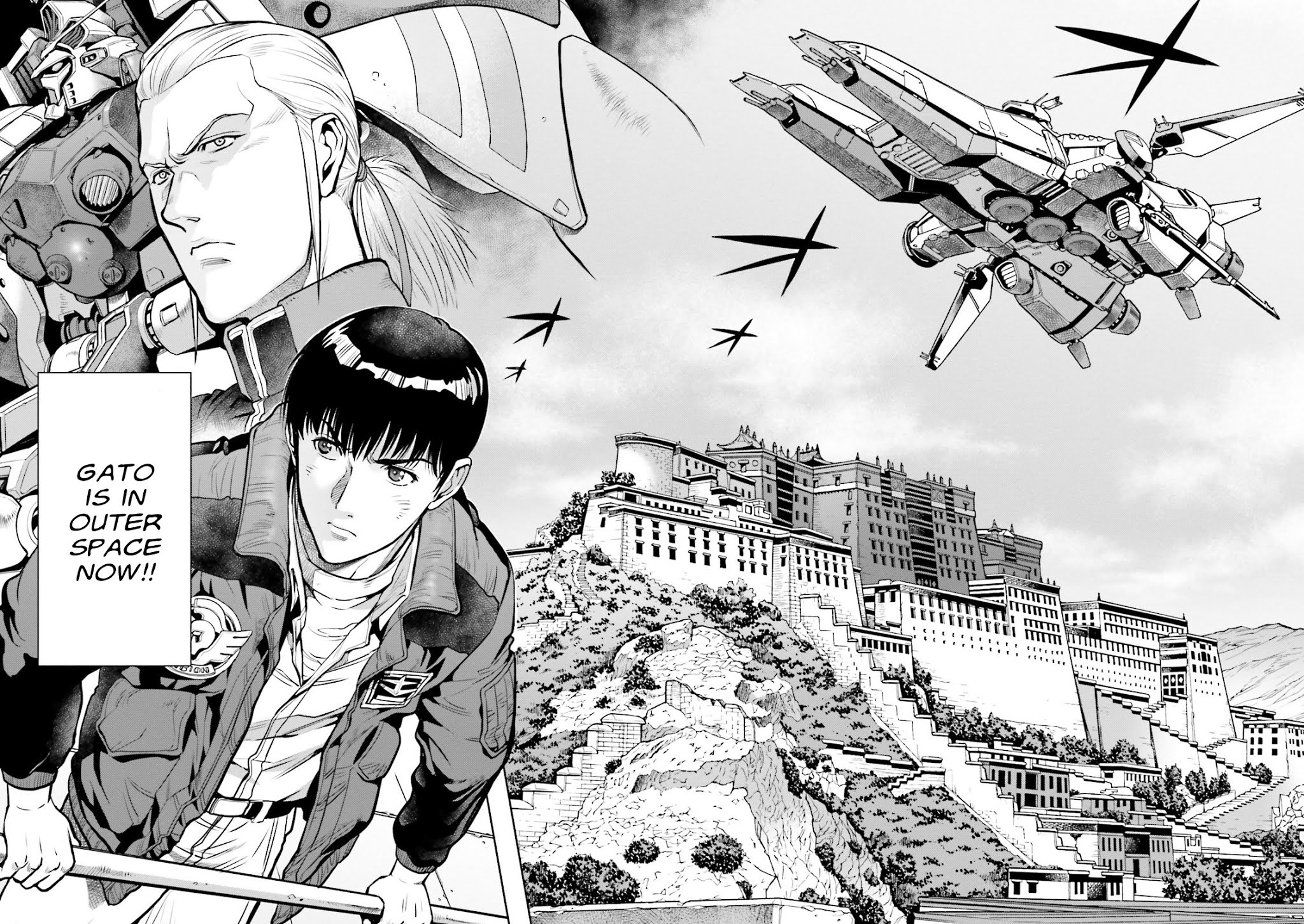 Kidou Senshi Gundam 0083 Rebellion Chapter 24 page 14 - Chapter 24: Lhasa Base