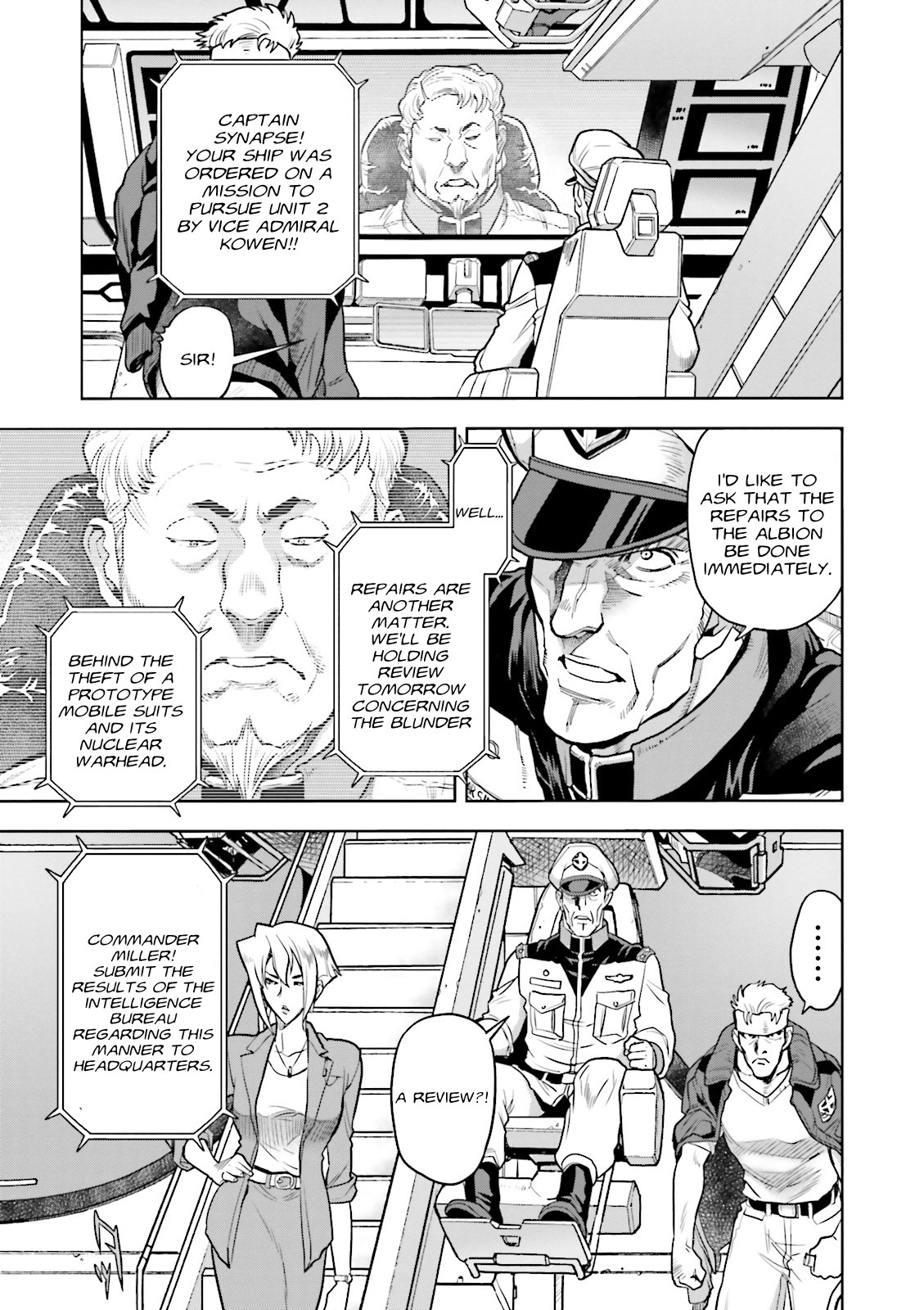 Kidou Senshi Gundam 0083 Rebellion Chapter 24 page 18 - Chapter 24: Lhasa Base