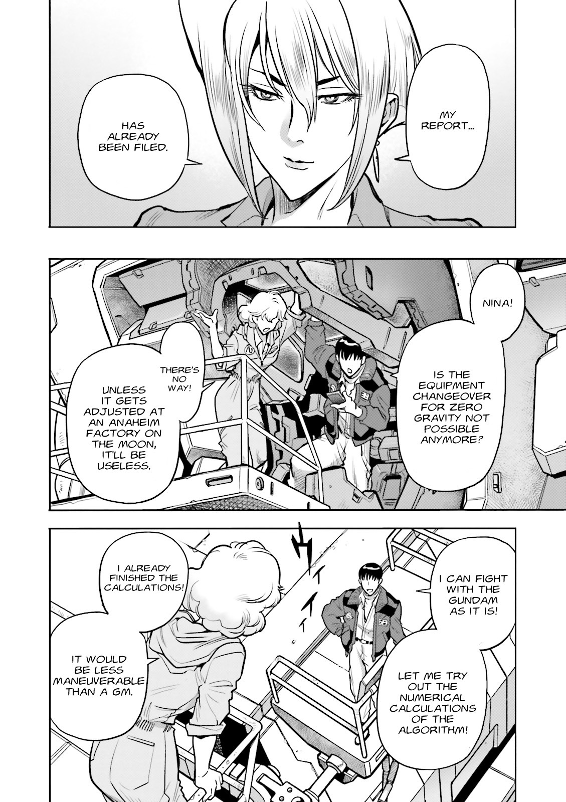 Kidou Senshi Gundam 0083 Rebellion Chapter 24 page 19 - Chapter 24: Lhasa Base