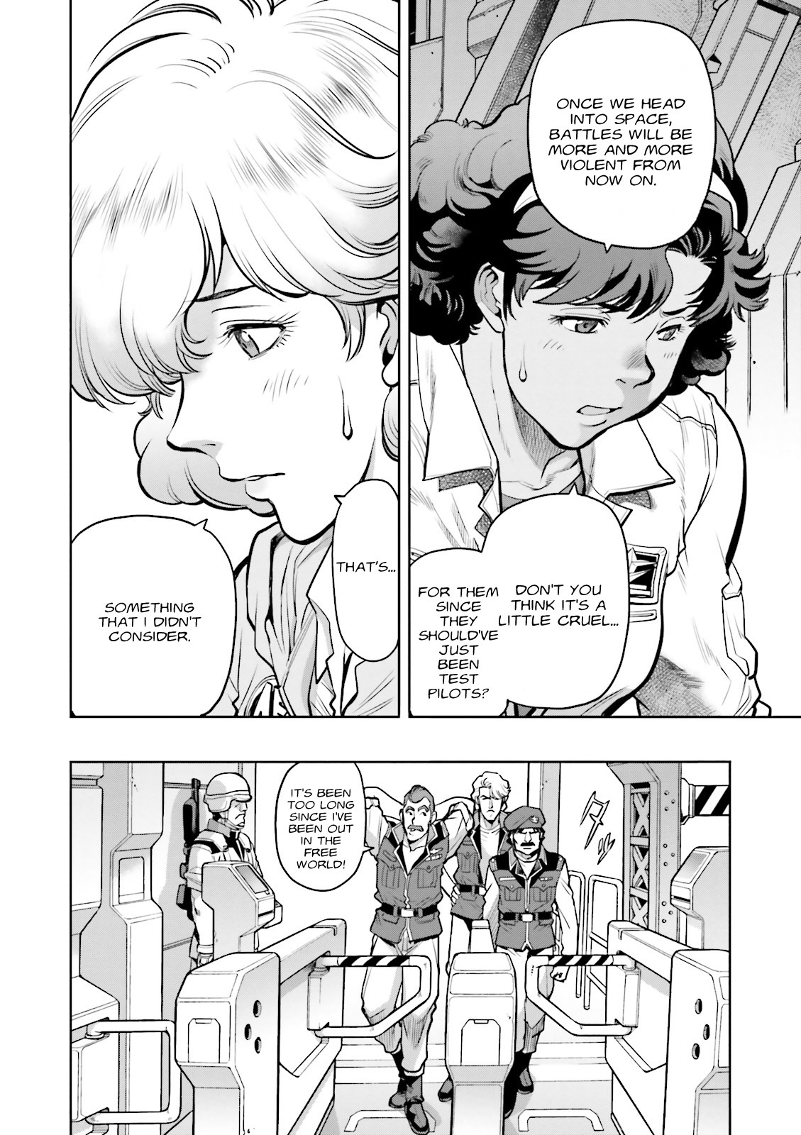 Kidou Senshi Gundam 0083 Rebellion Chapter 24 page 21 - Chapter 24: Lhasa Base