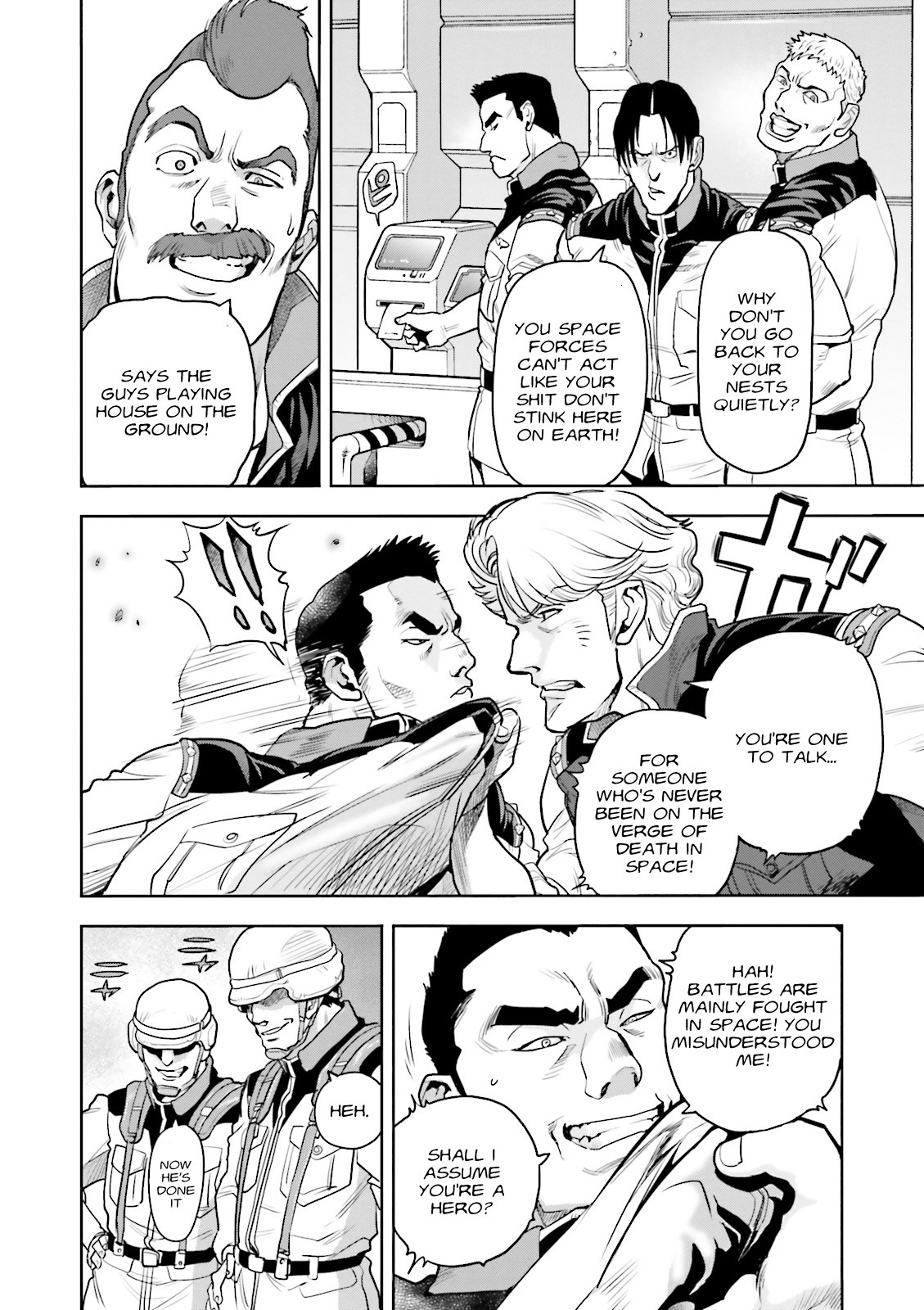 Kidou Senshi Gundam 0083 Rebellion Chapter 24 page 23 - Chapter 24: Lhasa Base