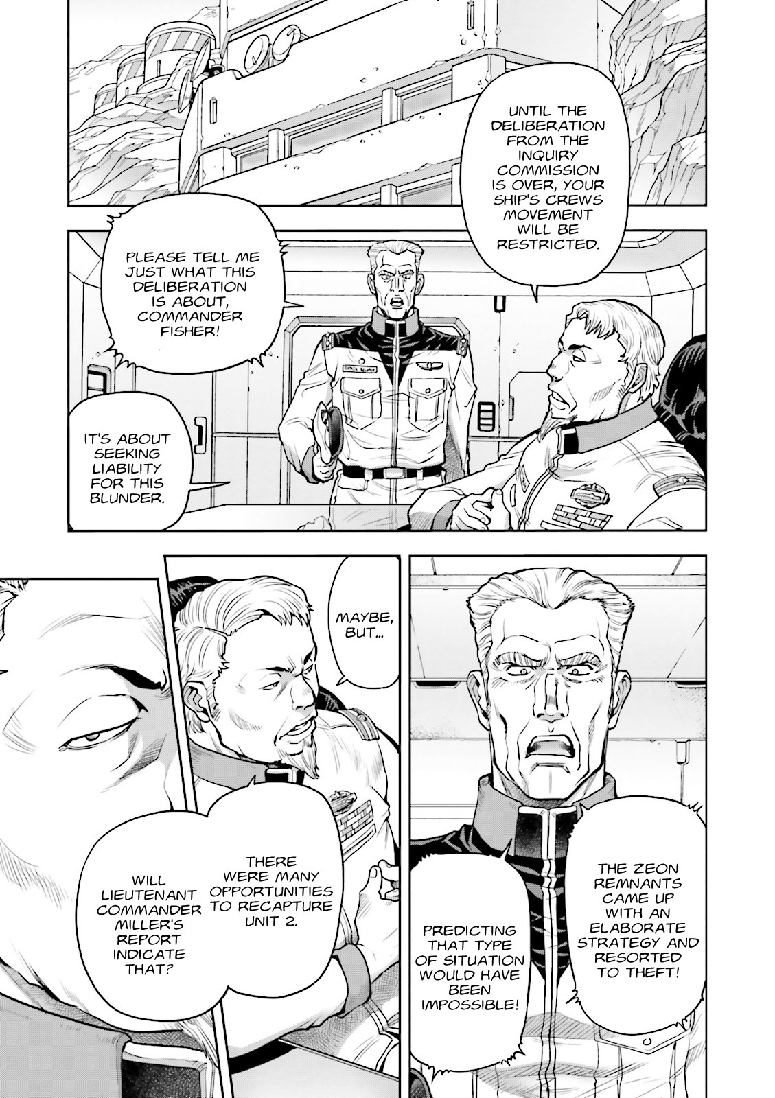 Kidou Senshi Gundam 0083 Rebellion Chapter 24 page 28 - Chapter 24: Lhasa Base