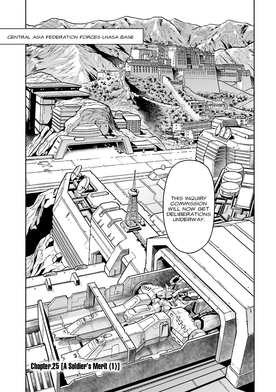 Kidou Senshi Gundam 0083 Rebellion Chapter 25 page 1 - Chapter 25: A Soldier's Merit - Part I