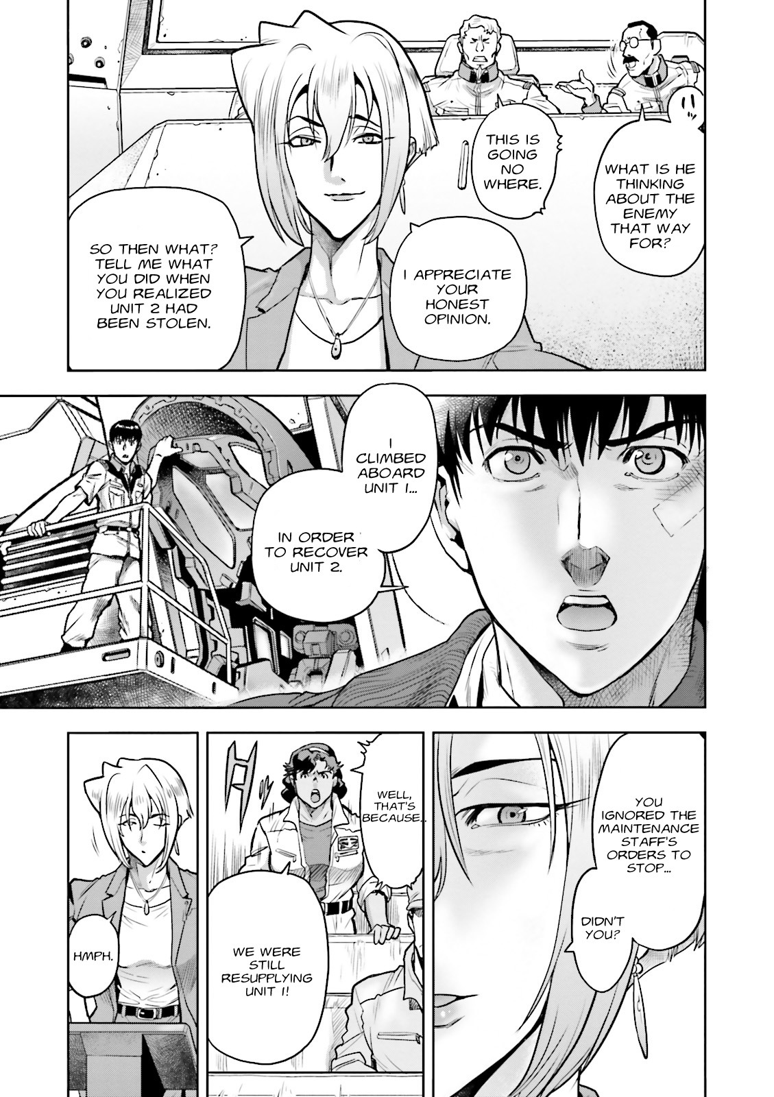 Kidou Senshi Gundam 0083 Rebellion Chapter 25 page 12 - Chapter 25: A Soldier's Merit - Part I