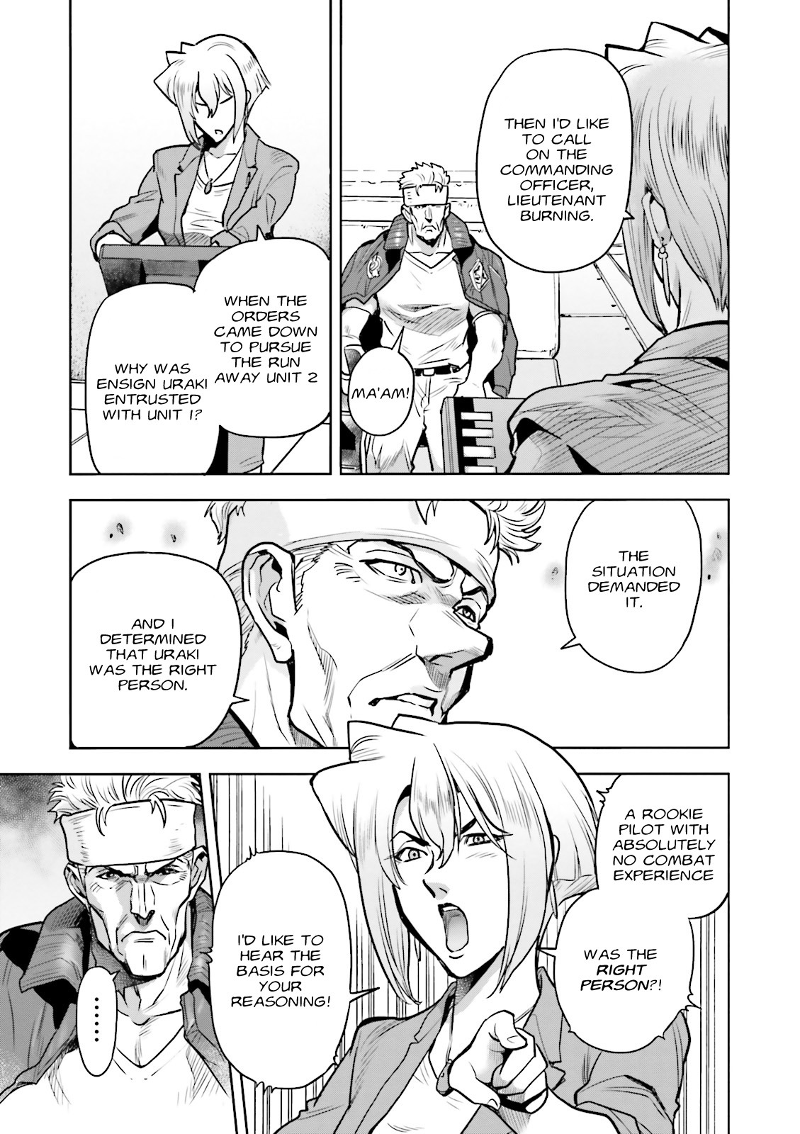 Kidou Senshi Gundam 0083 Rebellion Chapter 25 page 14 - Chapter 25: A Soldier's Merit - Part I