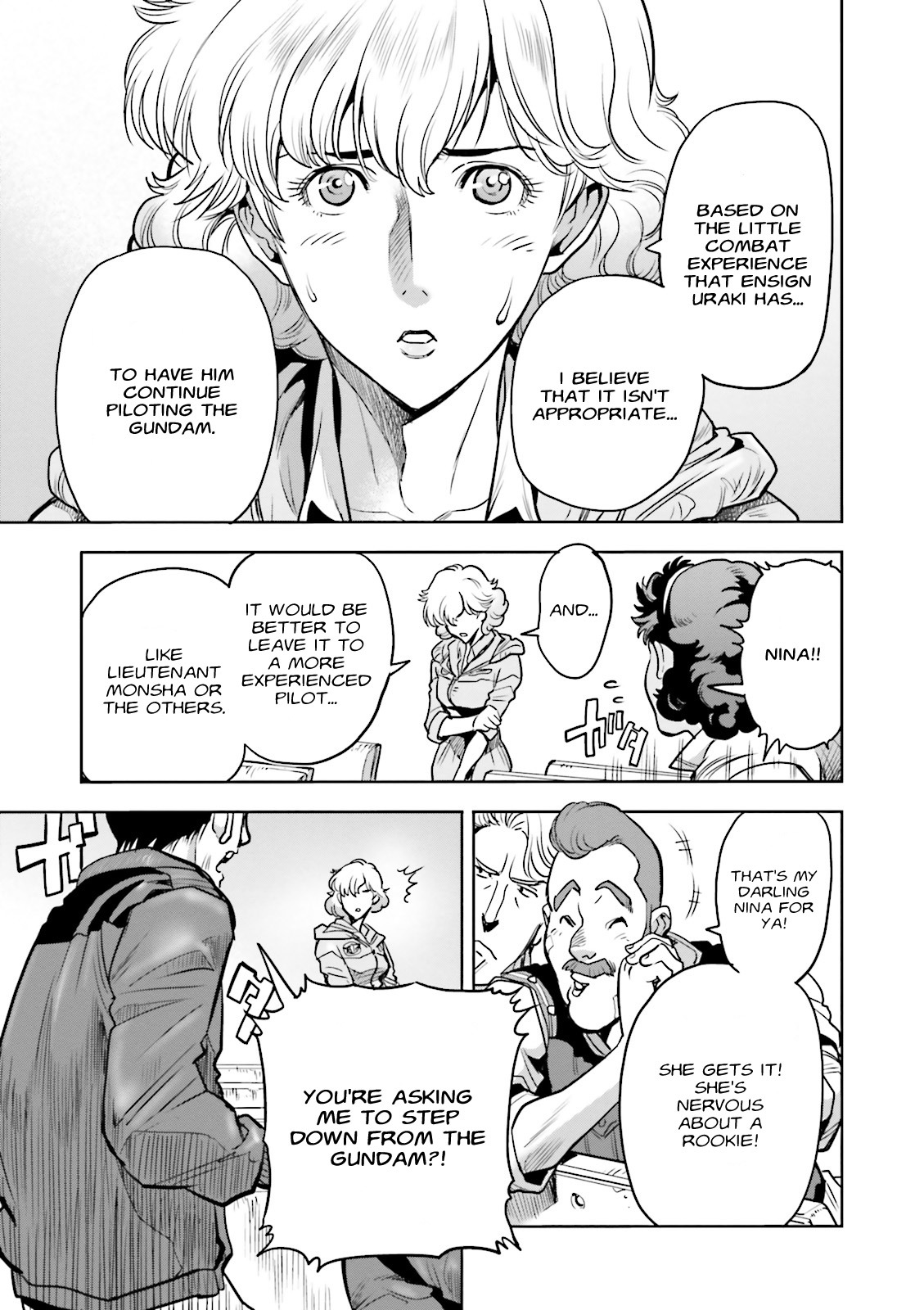 Kidou Senshi Gundam 0083 Rebellion Chapter 25 page 18 - Chapter 25: A Soldier's Merit - Part I