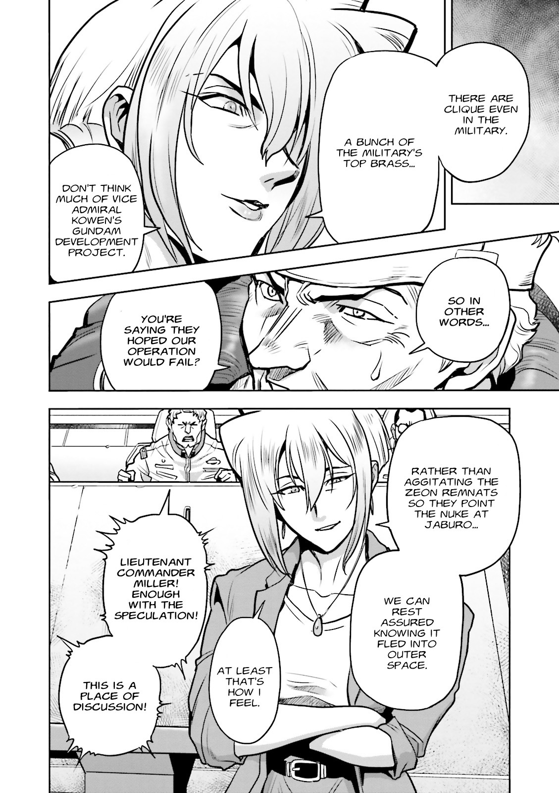 Kidou Senshi Gundam 0083 Rebellion Chapter 25 page 21 - Chapter 25: A Soldier's Merit - Part I
