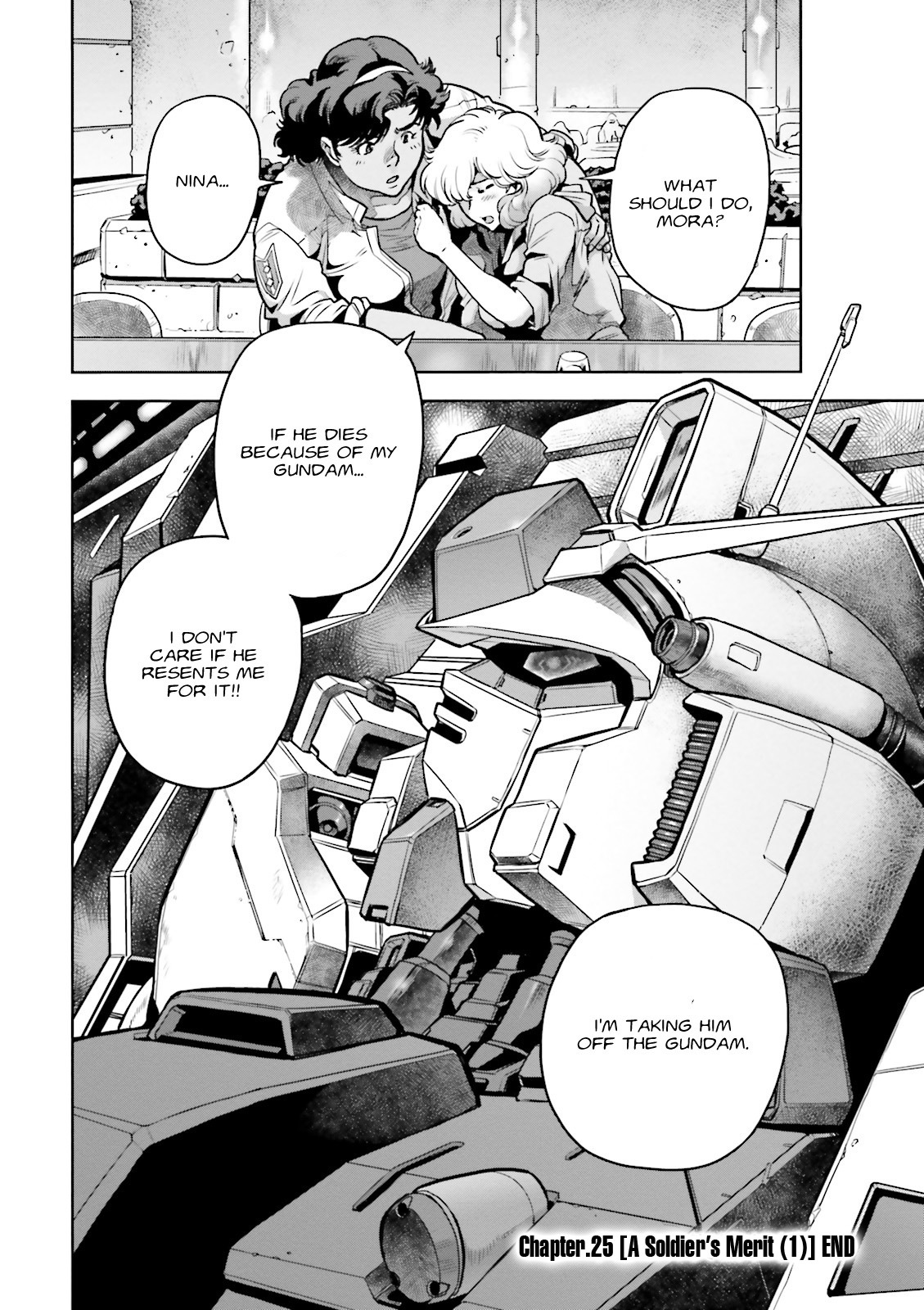 Kidou Senshi Gundam 0083 Rebellion Chapter 25 page 28 - Chapter 25: A Soldier's Merit - Part I