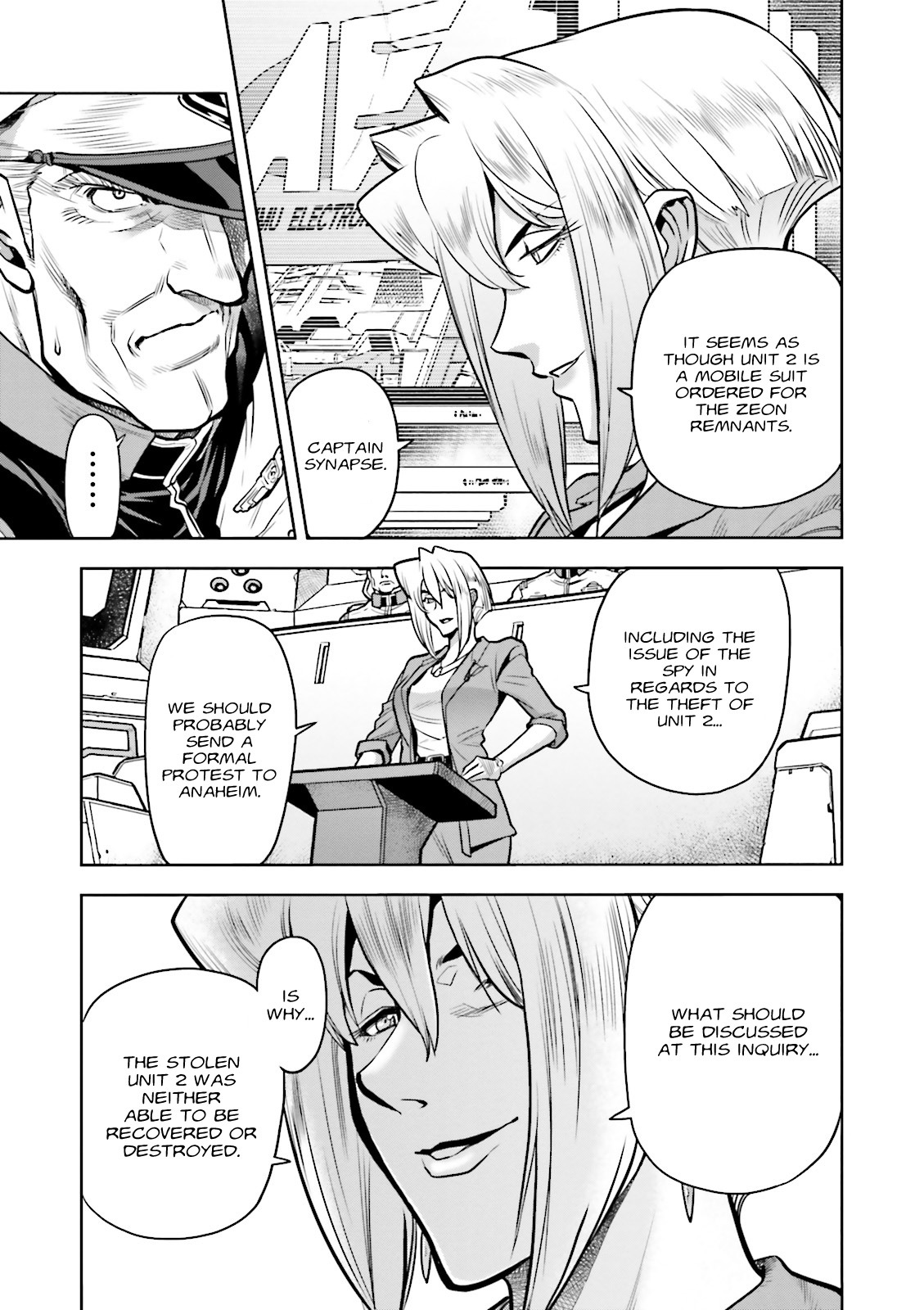 Kidou Senshi Gundam 0083 Rebellion Chapter 25 page 8 - Chapter 25: A Soldier's Merit - Part I