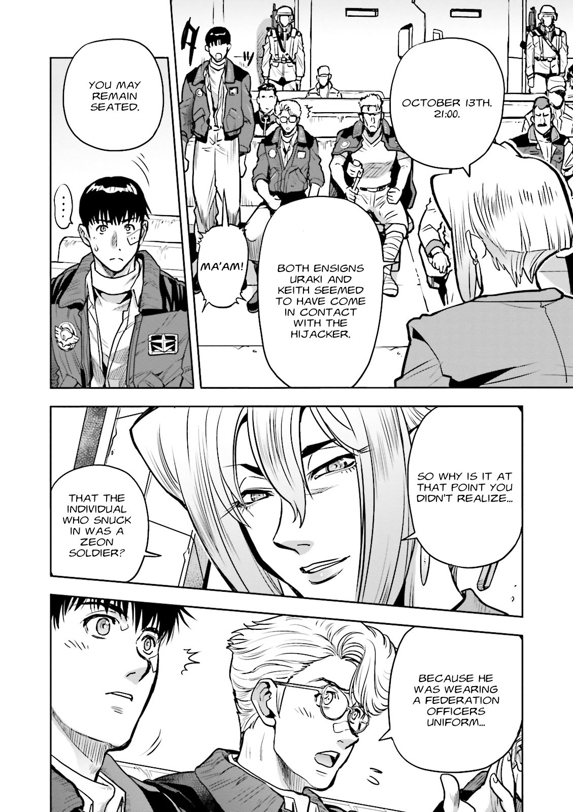 Kidou Senshi Gundam 0083 Rebellion Chapter 25 page 9 - Chapter 25: A Soldier's Merit - Part I