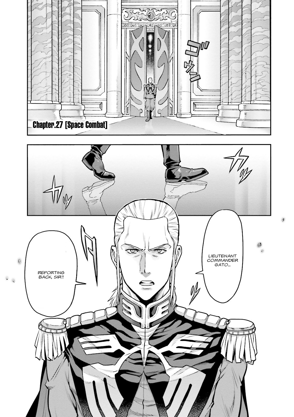 Kidou Senshi Gundam 0083 Rebellion Chapter 27 page 1 - Chapter 27: Space Combat