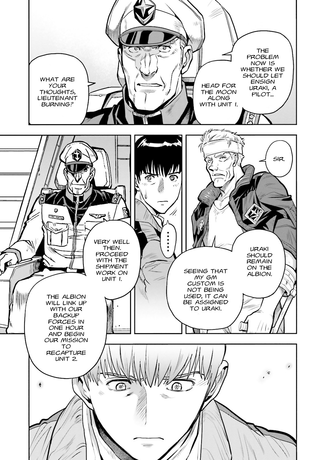 Kidou Senshi Gundam 0083 Rebellion Chapter 27 page 12 - Chapter 27: Space Combat