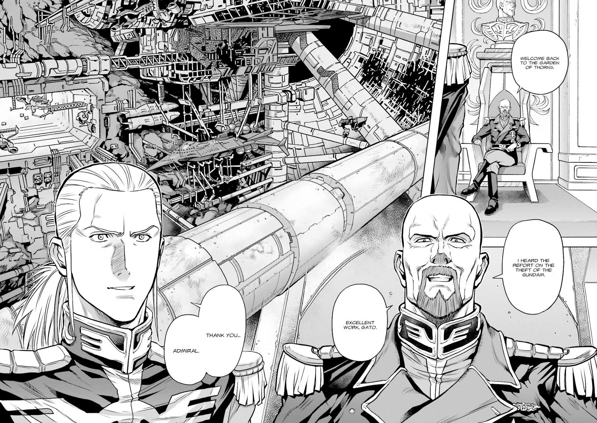 Kidou Senshi Gundam 0083 Rebellion Chapter 27 page 2 - Chapter 27: Space Combat