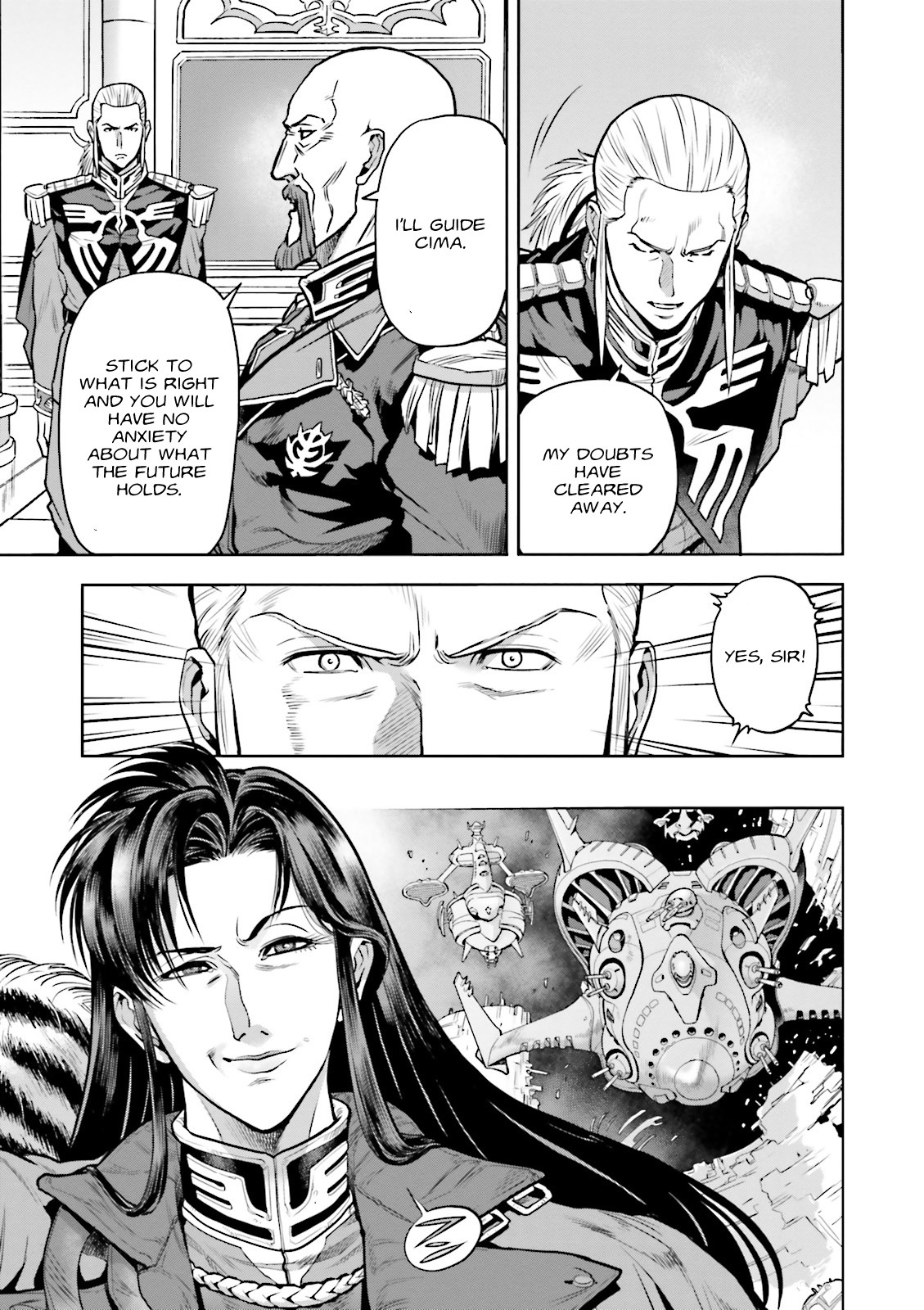 Kidou Senshi Gundam 0083 Rebellion Chapter 27 page 6 - Chapter 27: Space Combat