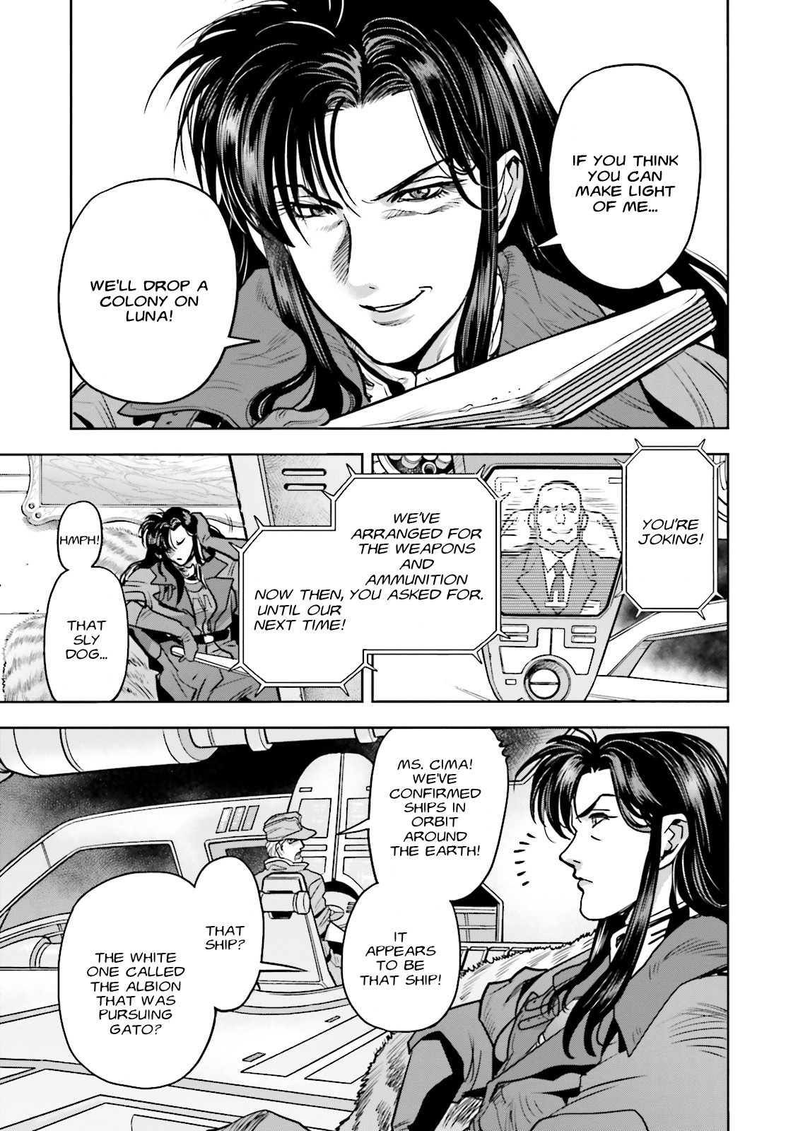 Kidou Senshi Gundam 0083 Rebellion Chapter 27 page 8 - Chapter 27: Space Combat