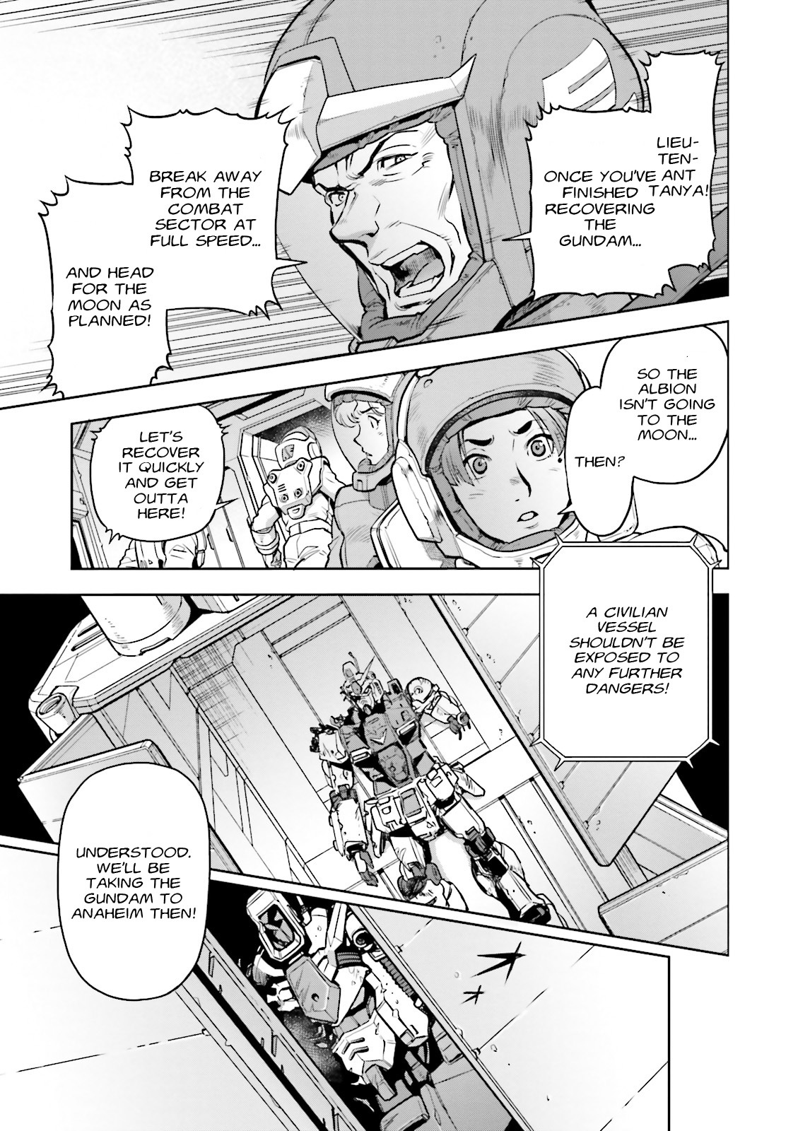 Kidou Senshi Gundam 0083 Rebellion Chapter 28 page 11 - Chapter 28: Fouled Up