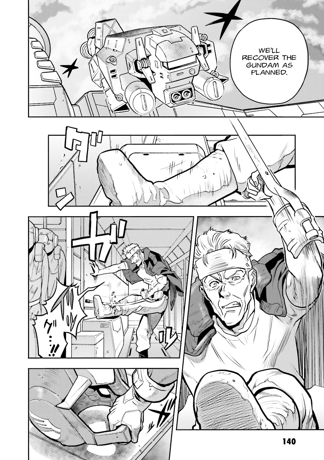 Kidou Senshi Gundam 0083 Rebellion Chapter 28 page 5 - Chapter 28: Fouled Up