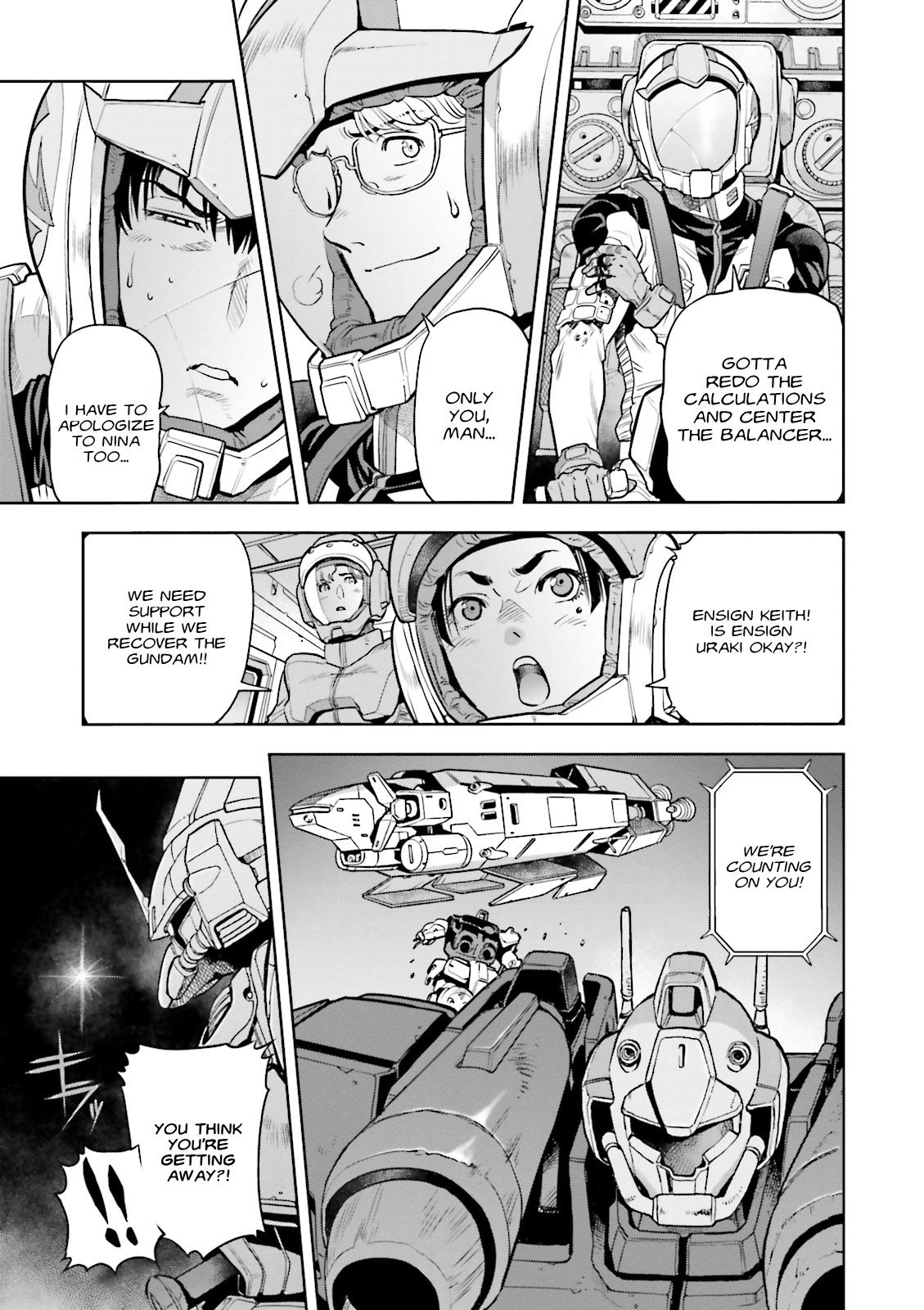 Kidou Senshi Gundam 0083 Rebellion Chapter 28 page 9 - Chapter 28: Fouled Up