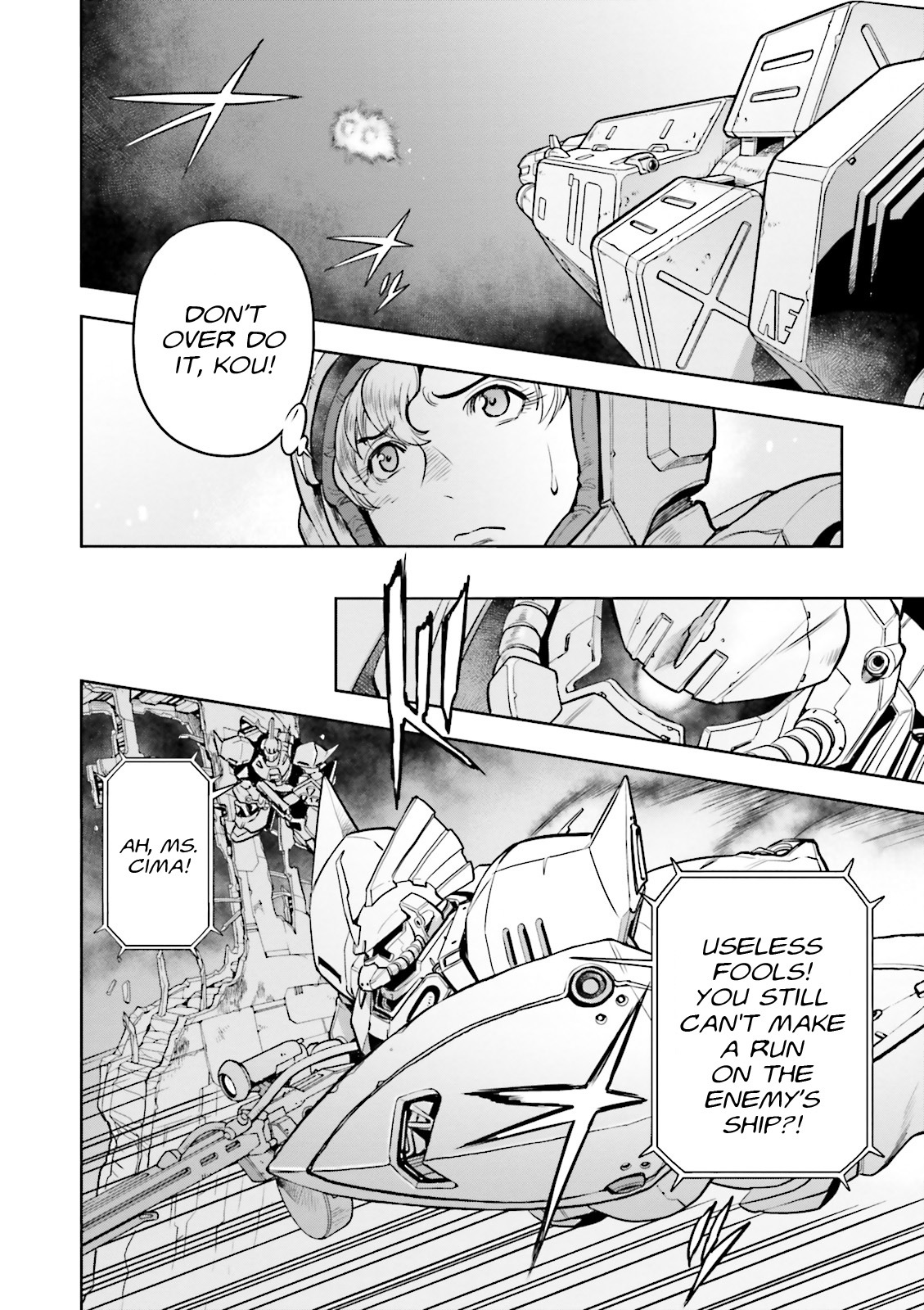 Kidou Senshi Gundam 0083 Rebellion Chapter 29 page 10 - Chapter 29: Full Burnern