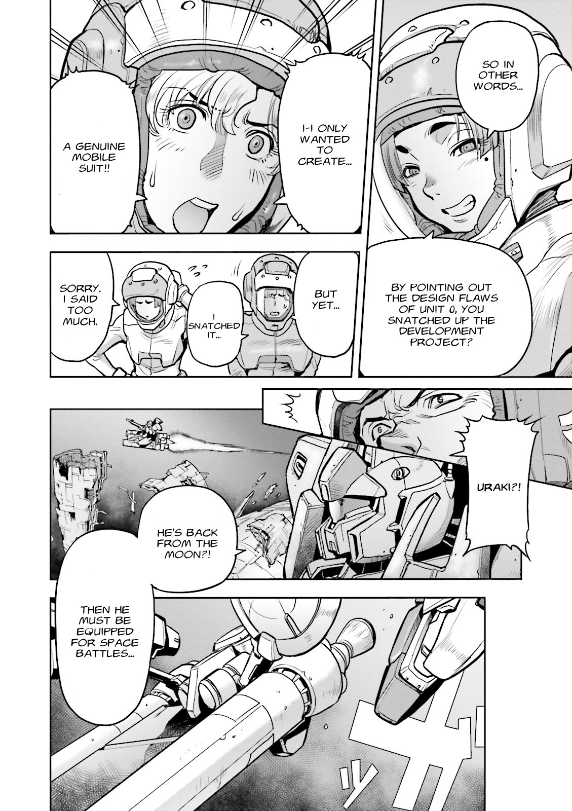 Kidou Senshi Gundam 0083 Rebellion Chapter 29 page 18 - Chapter 29: Full Burnern