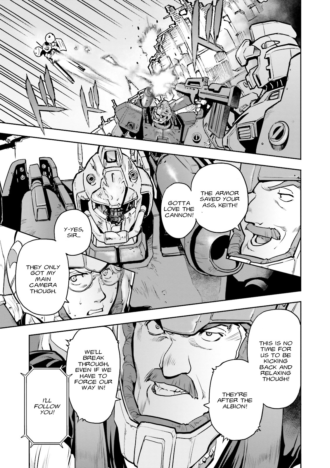Kidou Senshi Gundam 0083 Rebellion Chapter 29 page 5 - Chapter 29: Full Burnern
