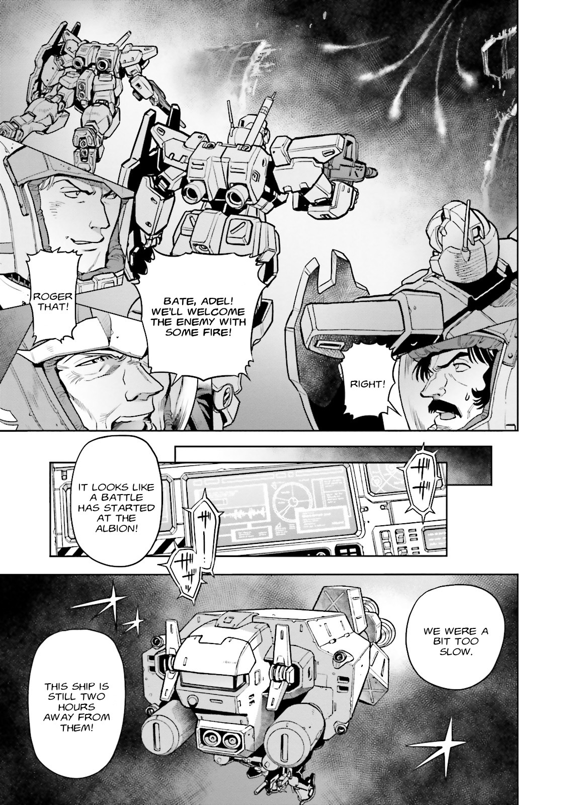Kidou Senshi Gundam 0083 Rebellion Chapter 29 page 7 - Chapter 29: Full Burnern