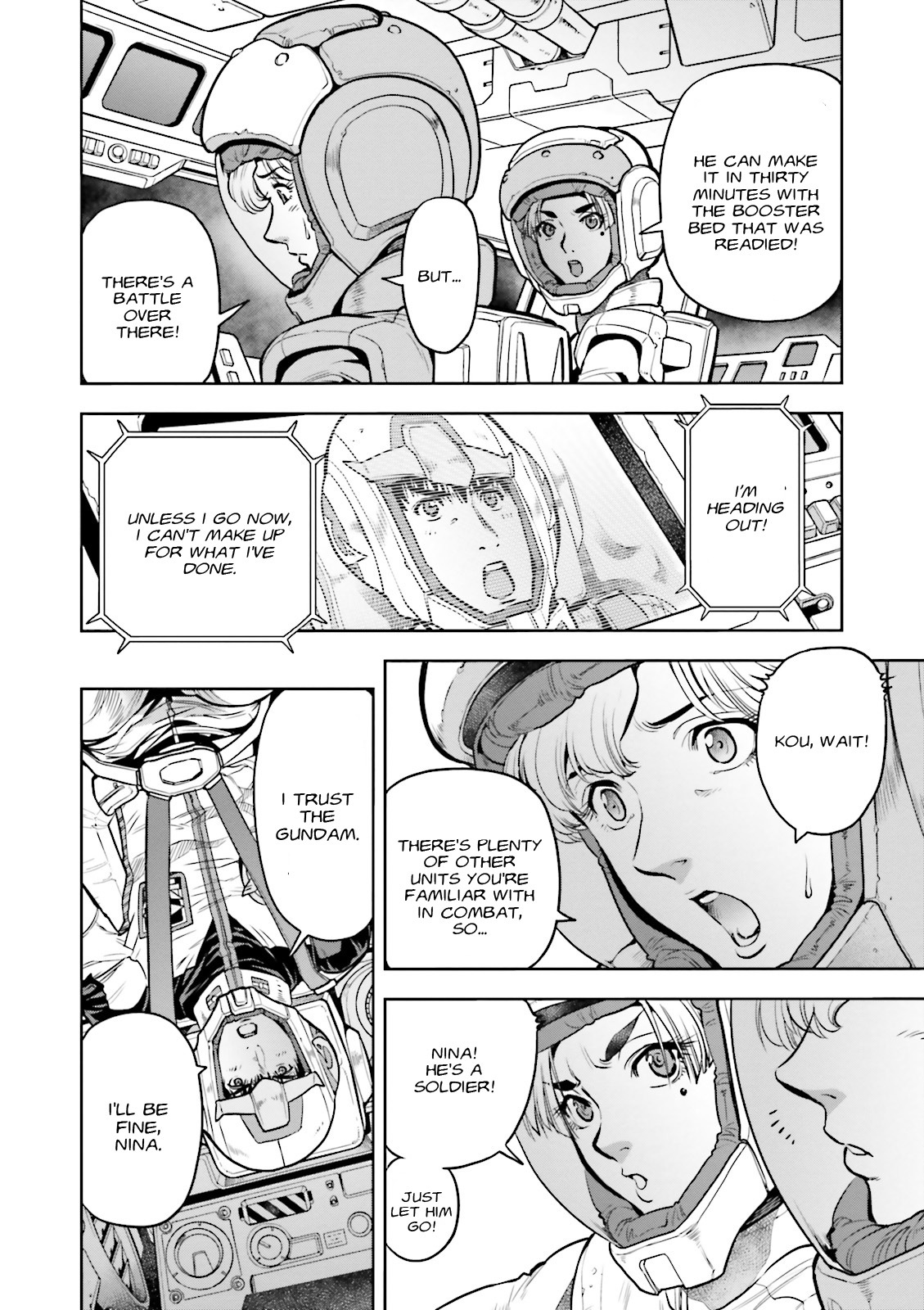 Kidou Senshi Gundam 0083 Rebellion Chapter 29 page 8 - Chapter 29: Full Burnern