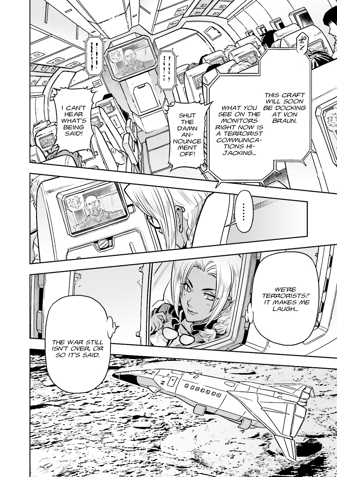 Kidou Senshi Gundam 0083 Rebellion Chapter 30 page 14 - Chapter 30: Declaration of War