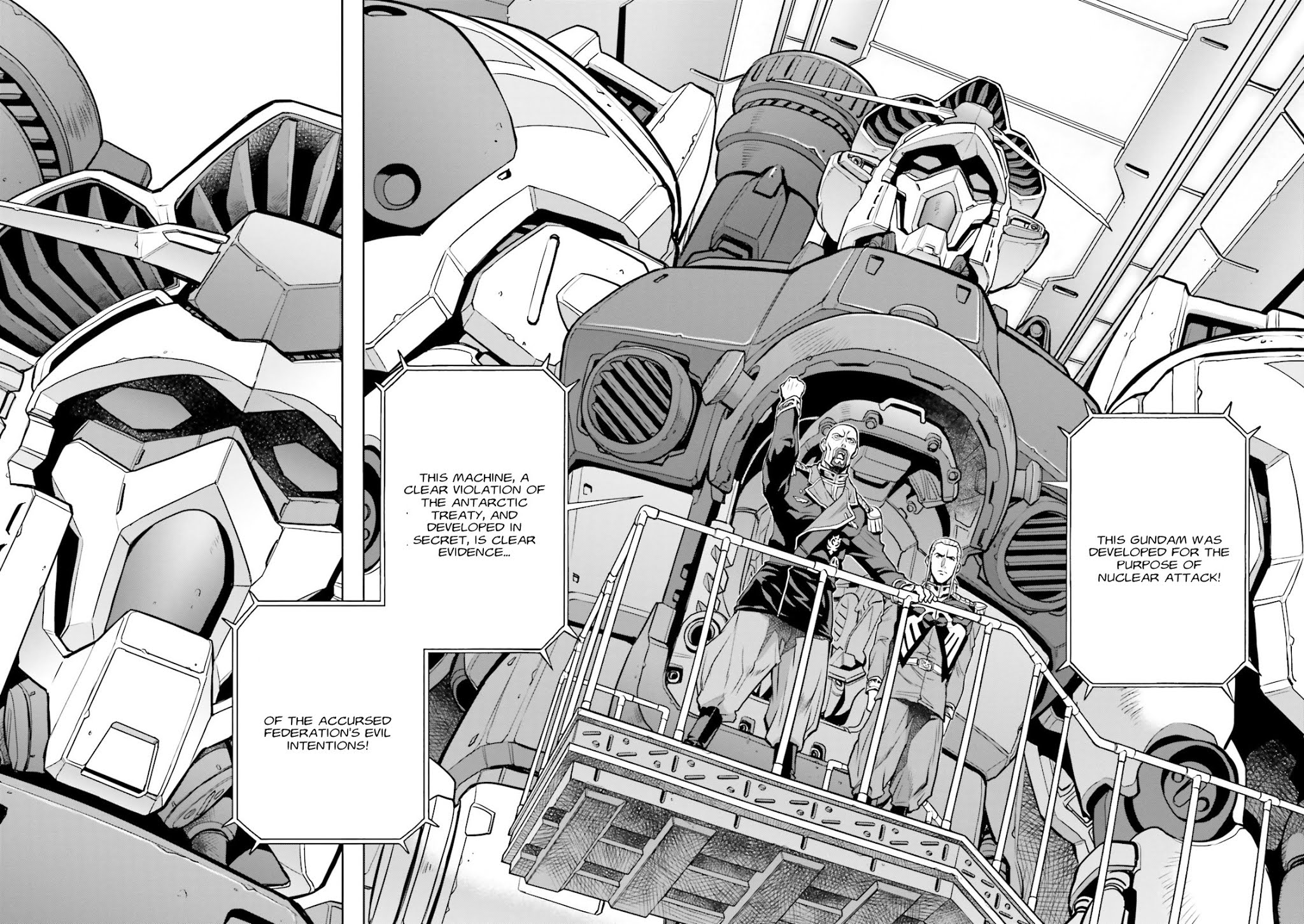 Kidou Senshi Gundam 0083 Rebellion Chapter 30 page 16 - Chapter 30: Declaration of War