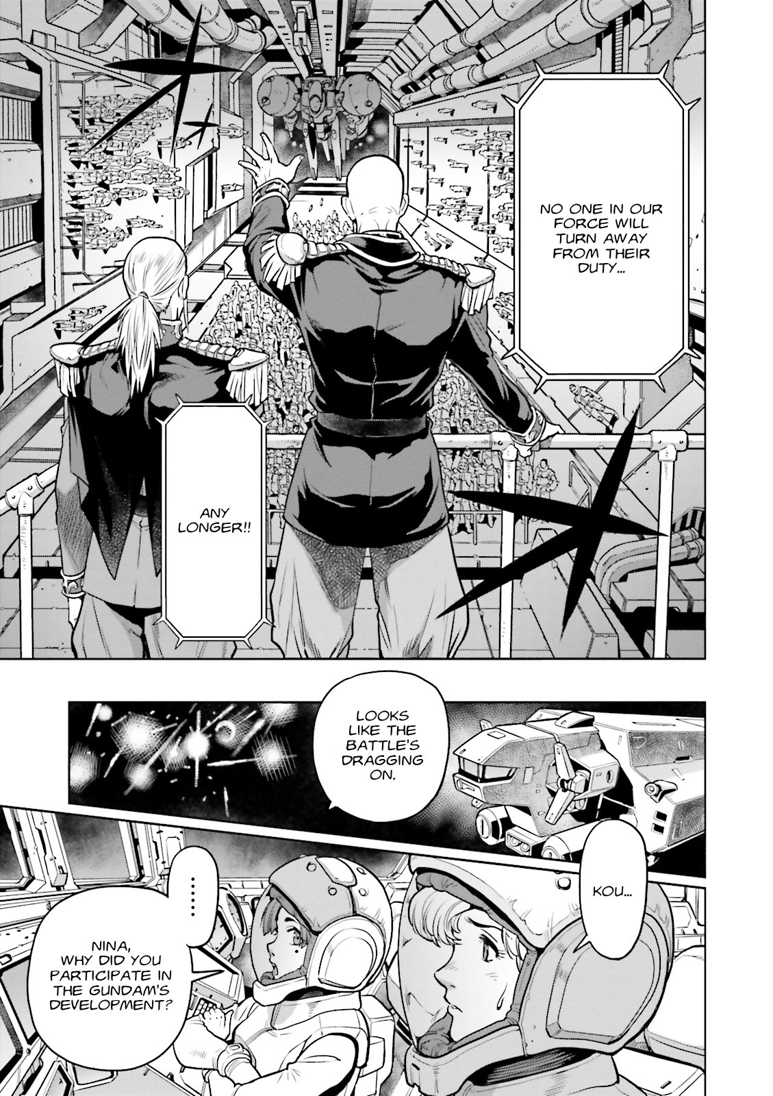 Kidou Senshi Gundam 0083 Rebellion Chapter 30 page 18 - Chapter 30: Declaration of War