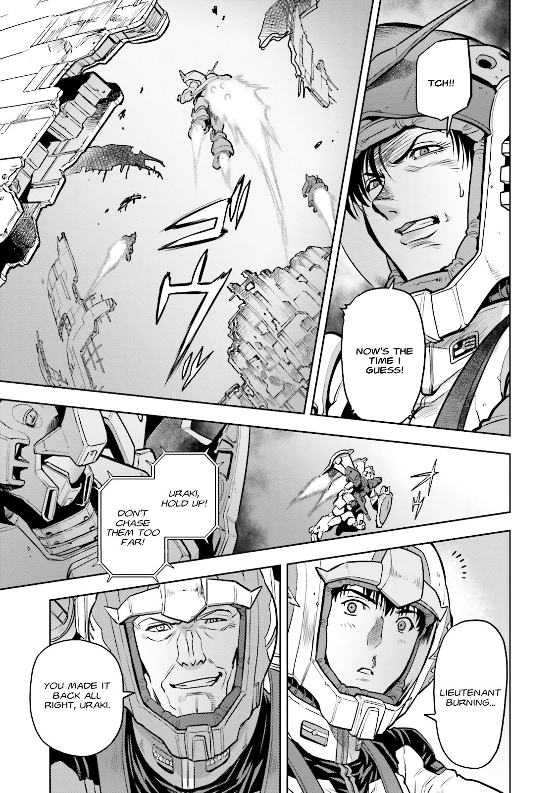 Kidou Senshi Gundam 0083 Rebellion Chapter 30 page 22 - Chapter 30: Declaration of War