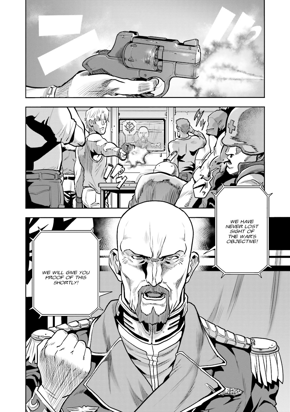 Kidou Senshi Gundam 0083 Rebellion Chapter 30 page 7 - Chapter 30: Declaration of War
