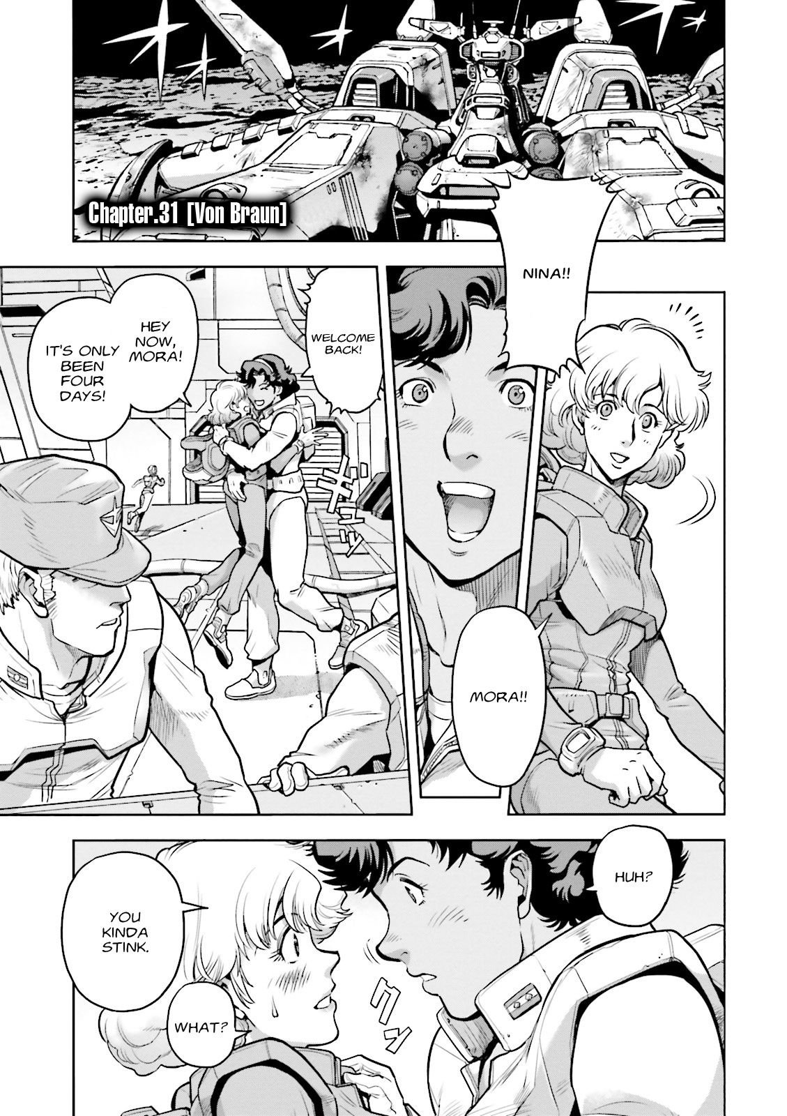 Kidou Senshi Gundam 0083 Rebellion Chapter 31 page 1 - Chapter 31: Von Braun