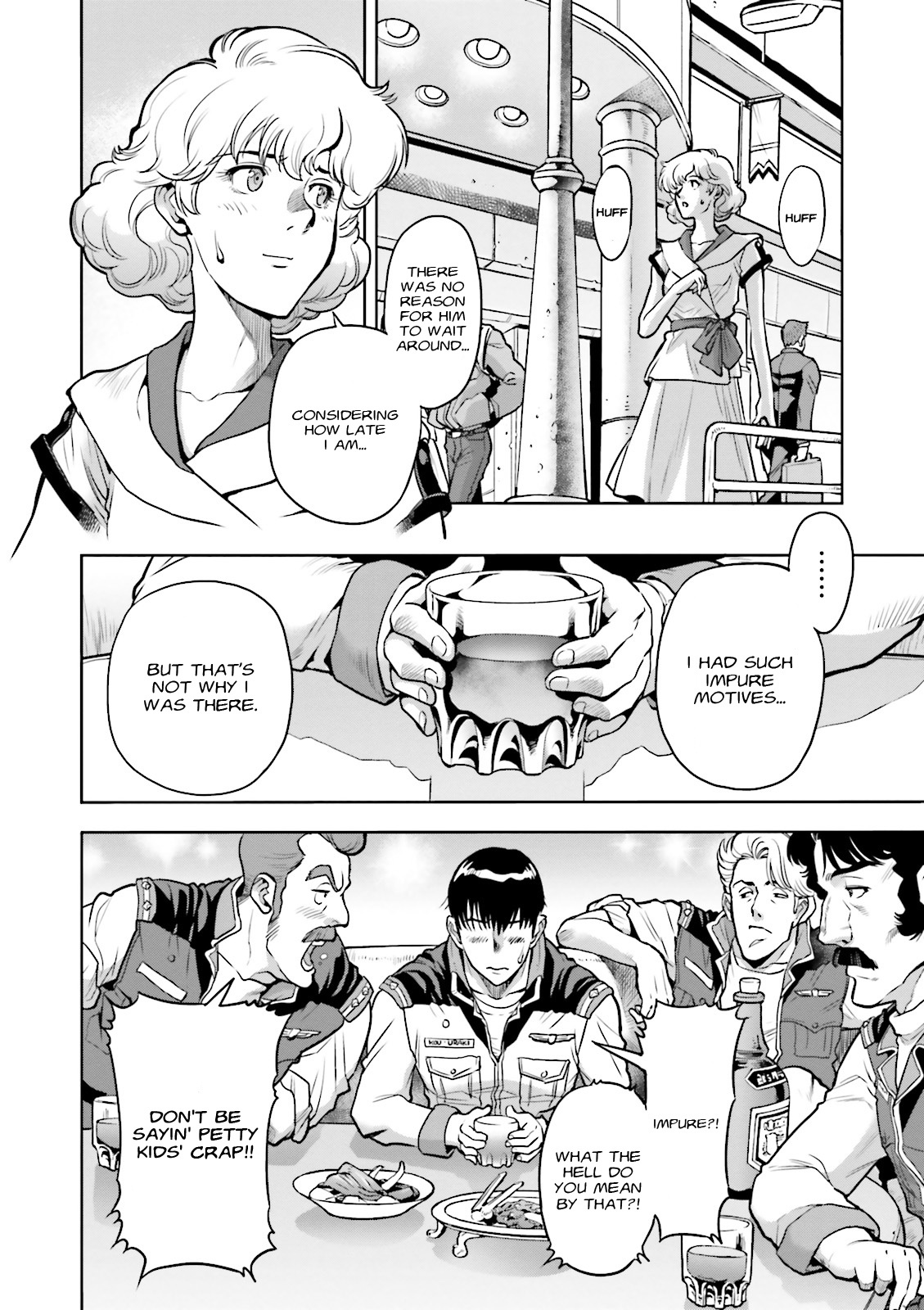 Kidou Senshi Gundam 0083 Rebellion Chapter 32 page 11 - Chapter 32: A Dark Night