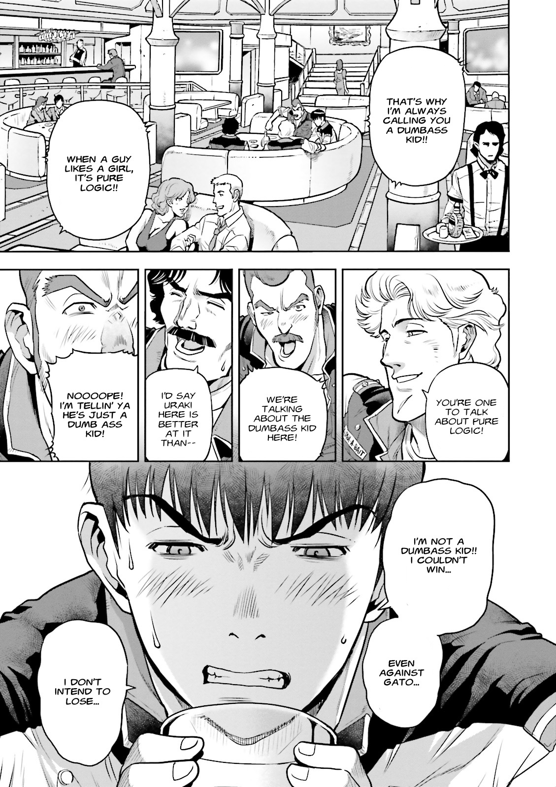 Kidou Senshi Gundam 0083 Rebellion Chapter 32 page 12 - Chapter 32: A Dark Night