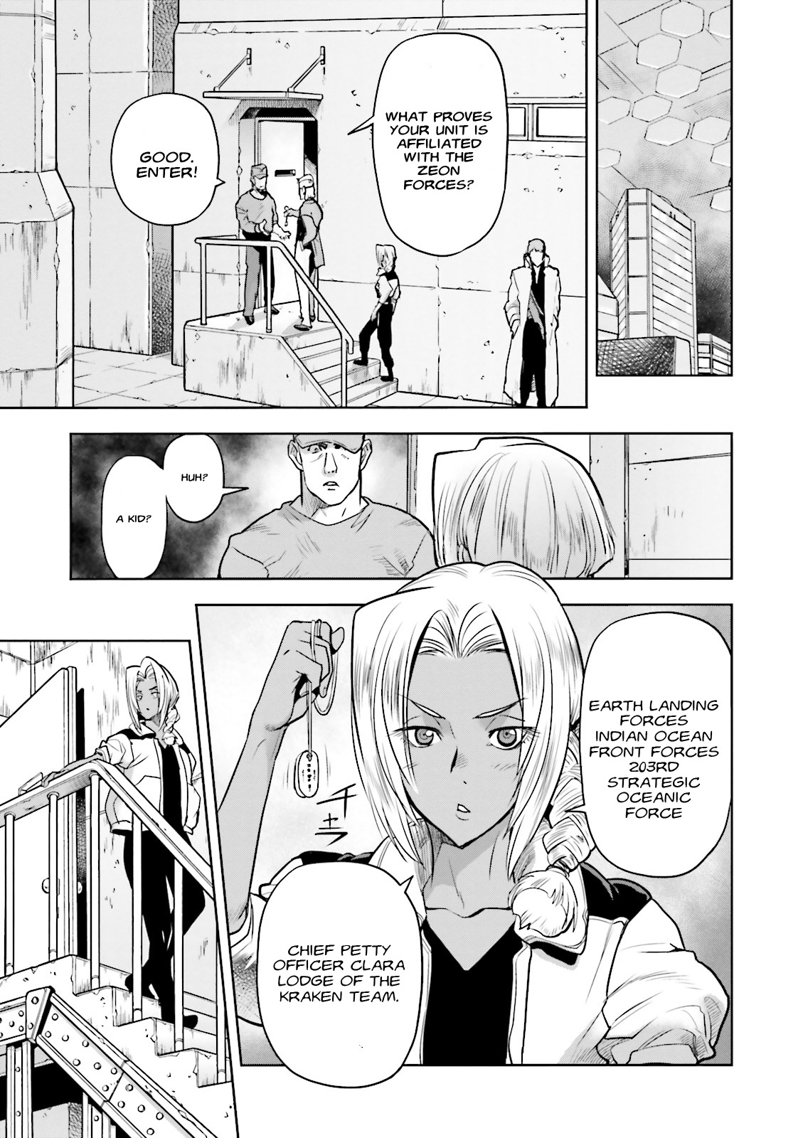 Kidou Senshi Gundam 0083 Rebellion Chapter 32 page 20 - Chapter 32: A Dark Night